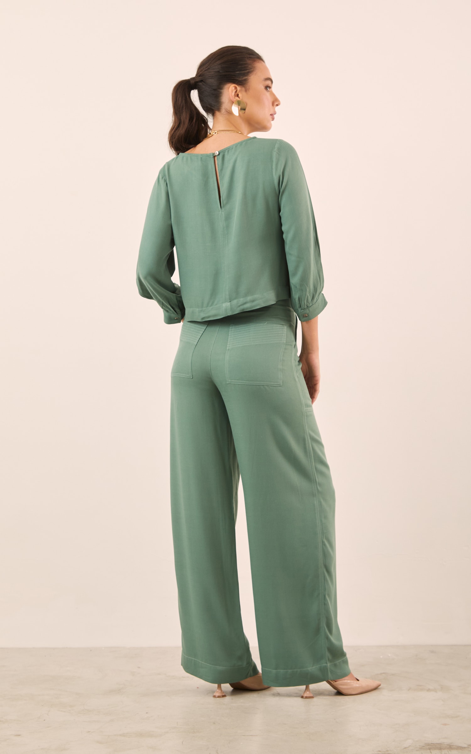 Blusa Gaia Verde
