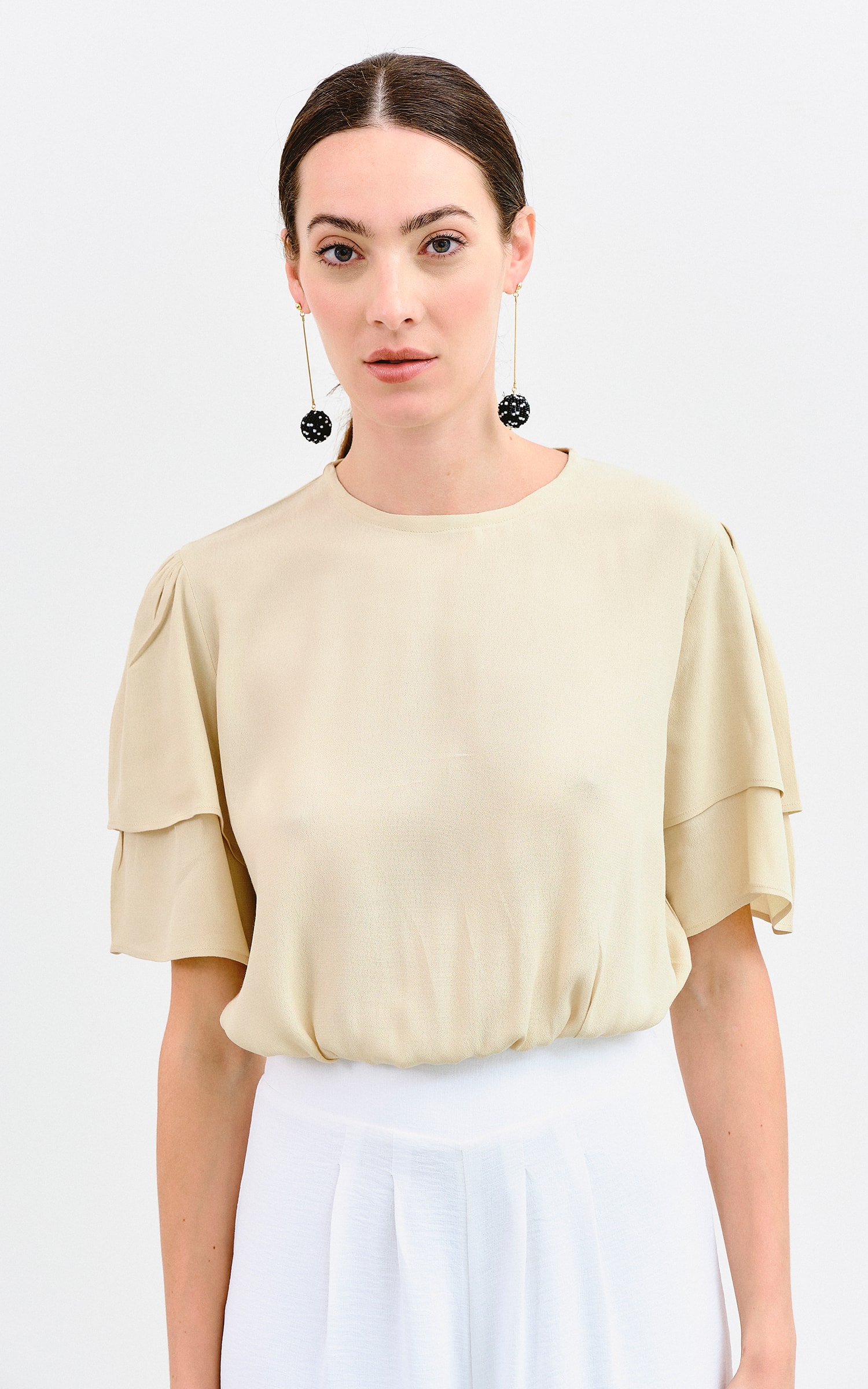 Blusa Harmonia Cru