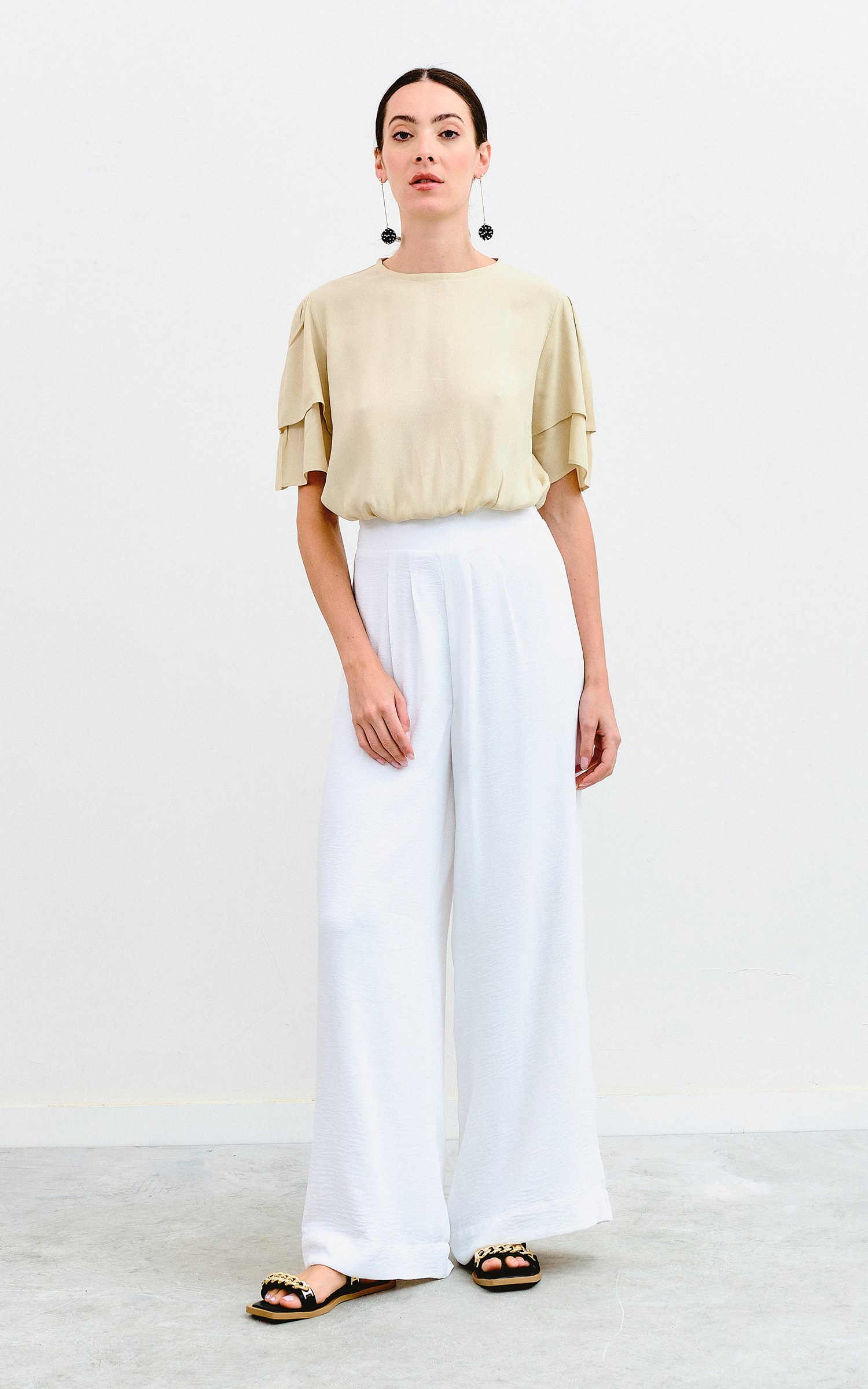 Blusa Harmonia Cru