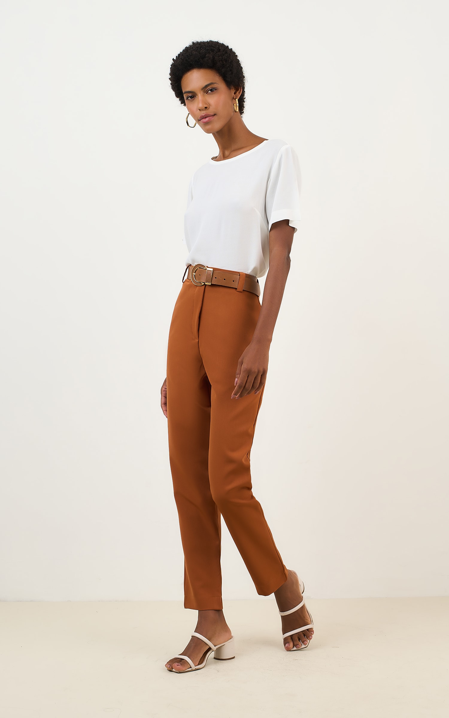 Blusa Hibisco Off White
