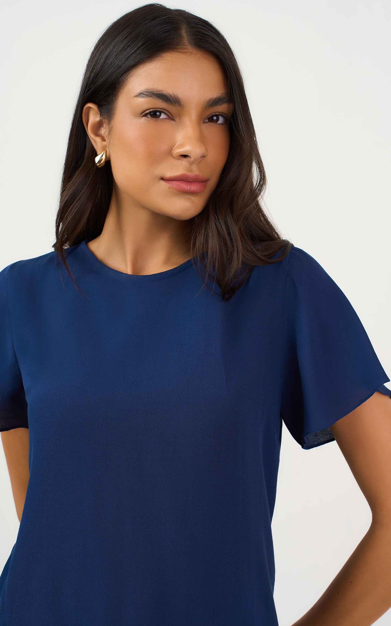 Blusa Iced Marinho