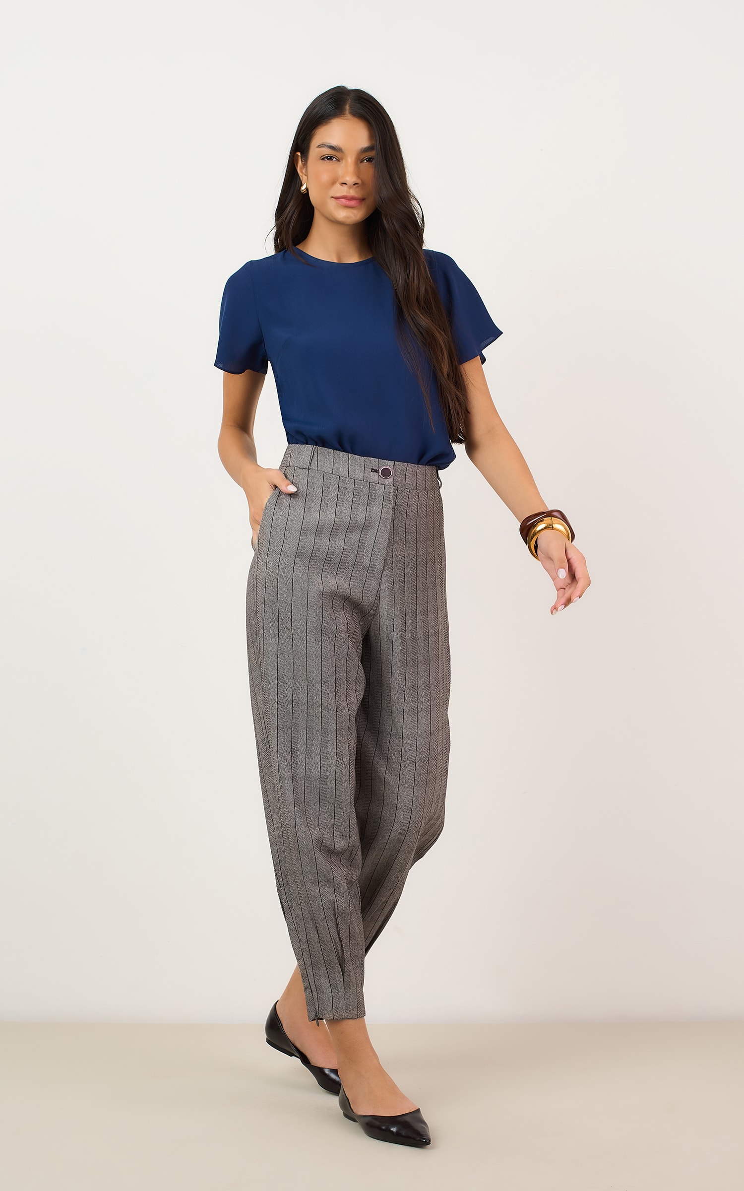Blusa Iced Marinho