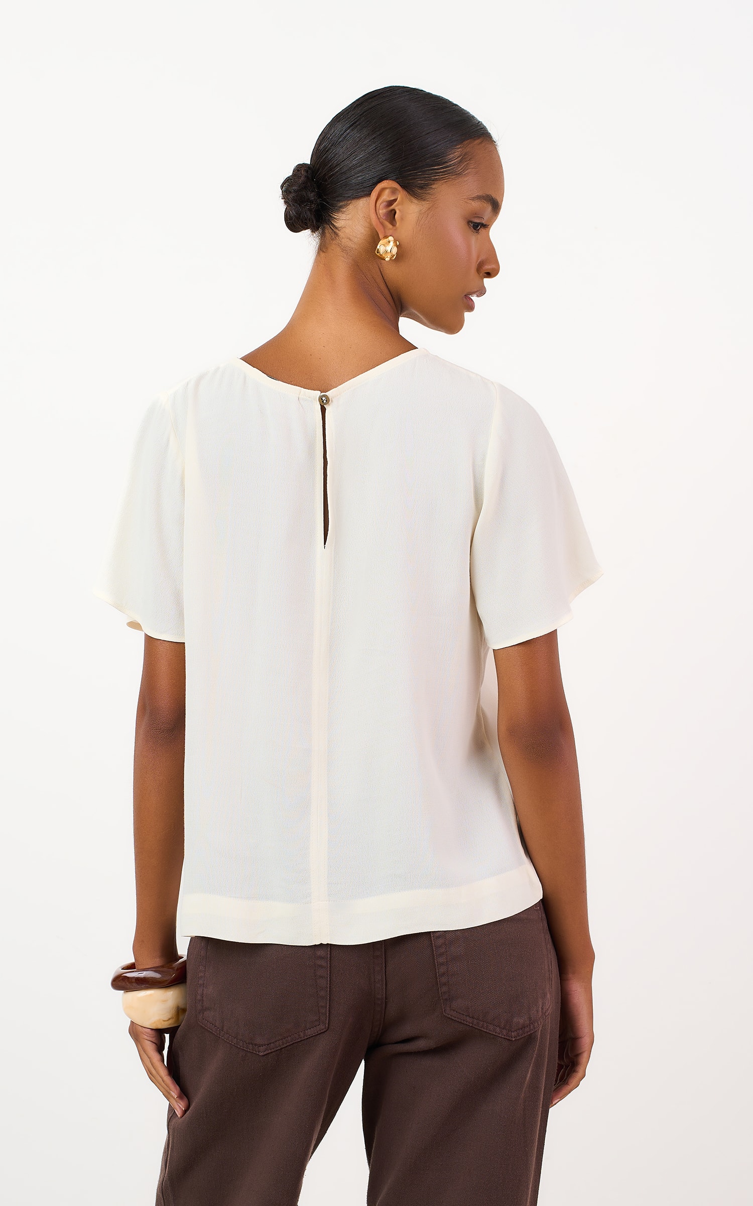 Blusa Iced Off White