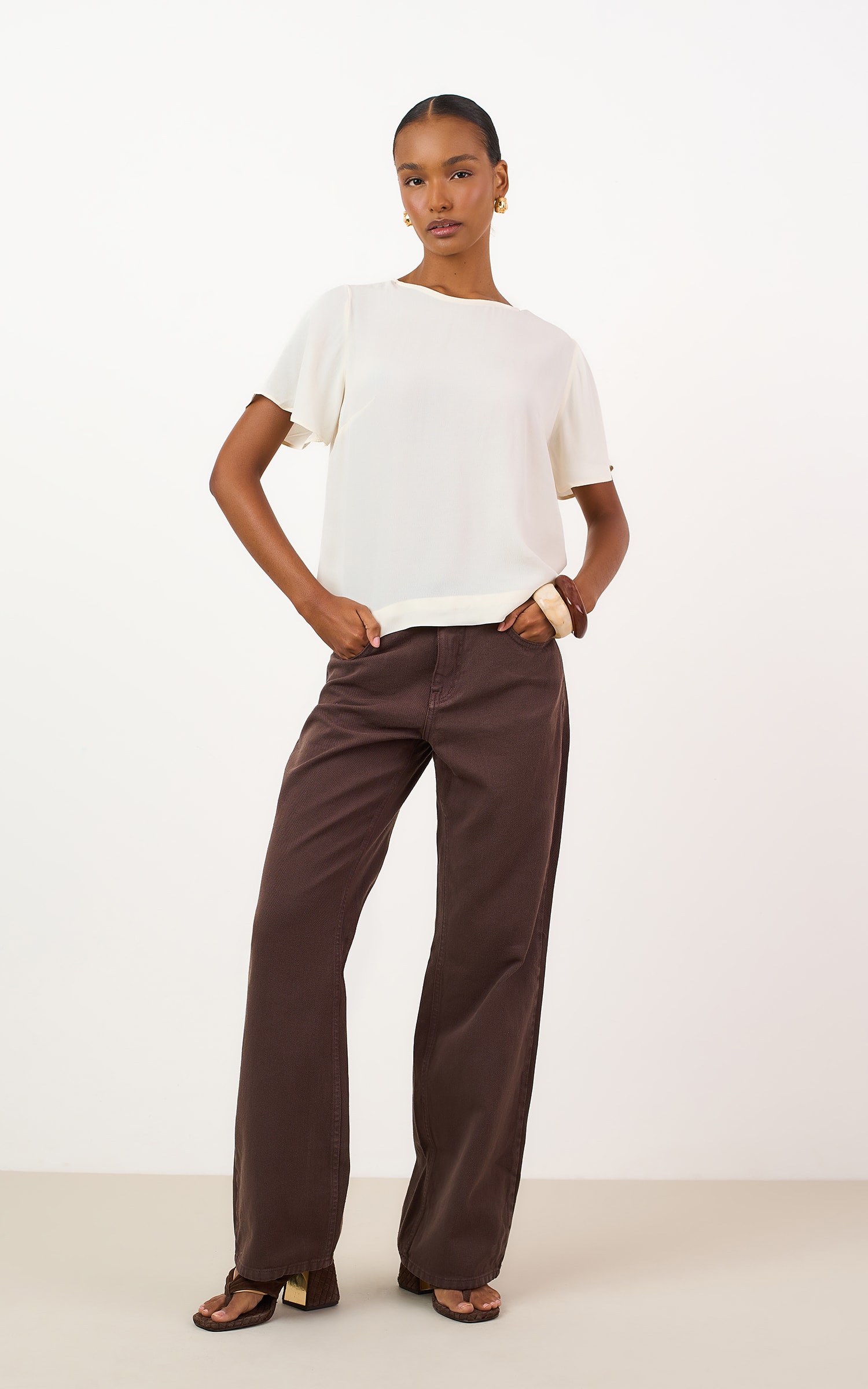 Blusa Iced Off White