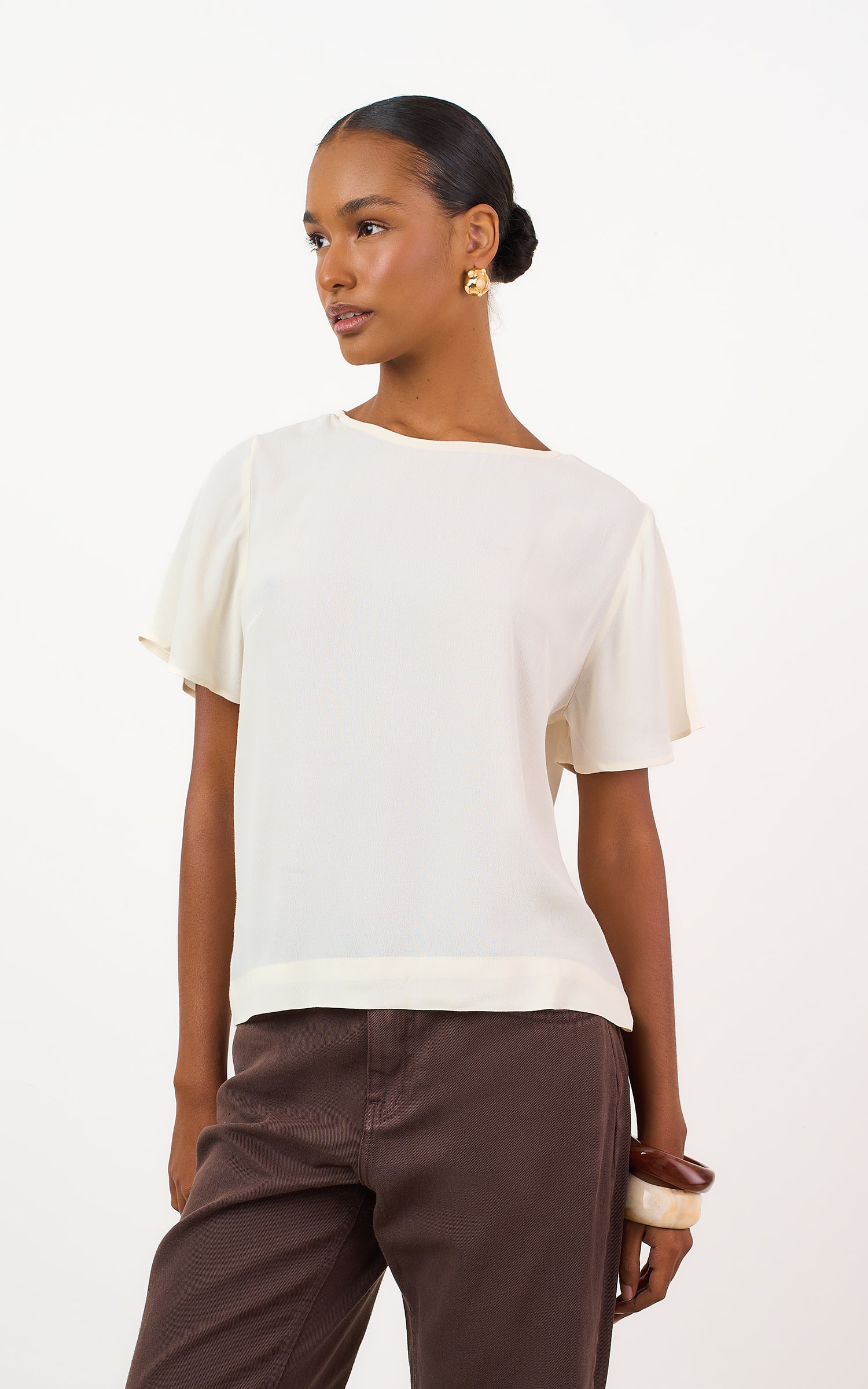 Blusa Iced Off White