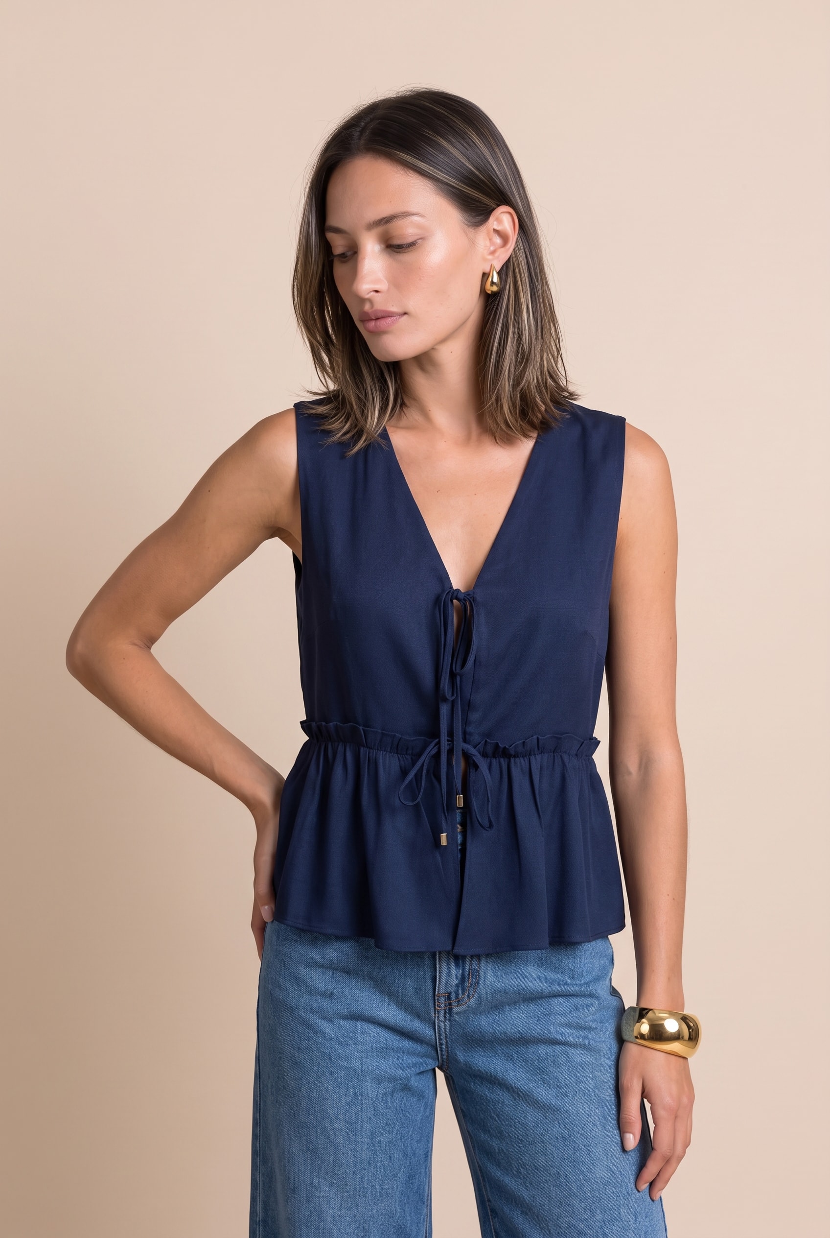 Blusa Laco Bounce Marinho