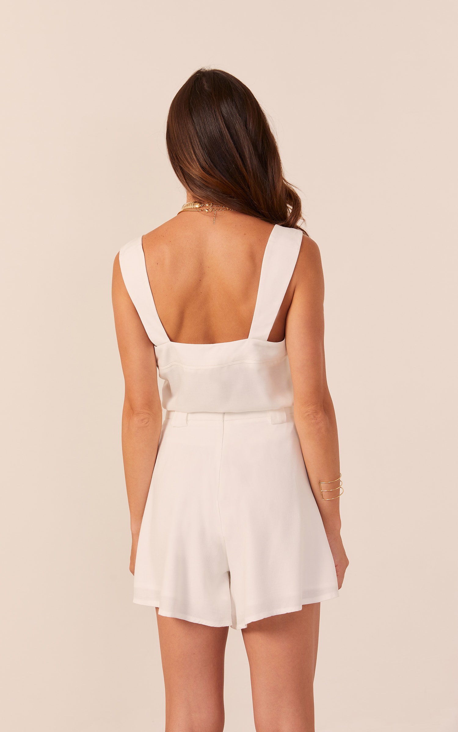 Blusa Leveza Basic Off White