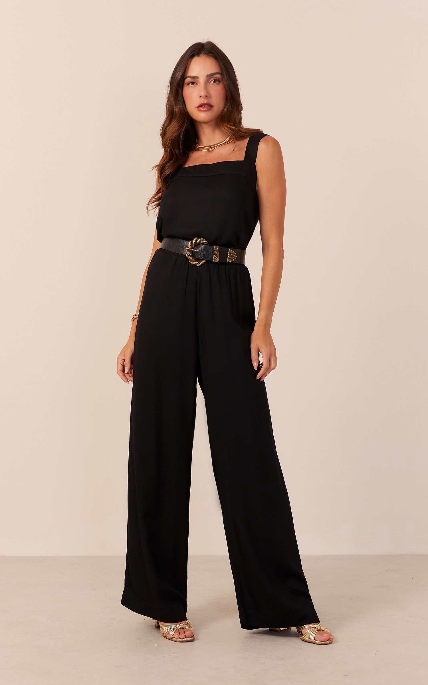 Blusa Leveza Basic Preto