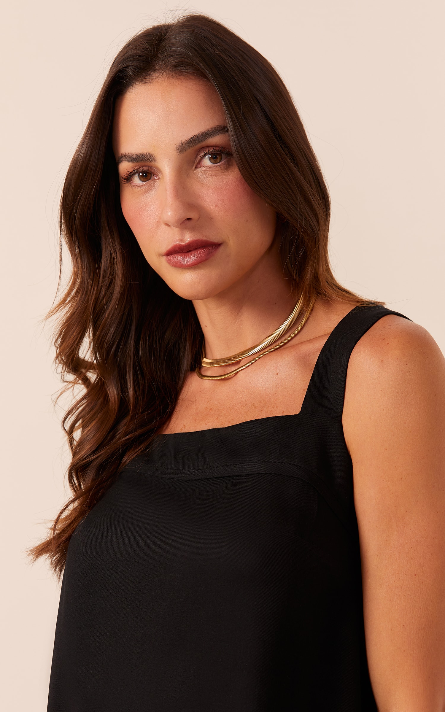 Blusa Leveza Basic Preto
