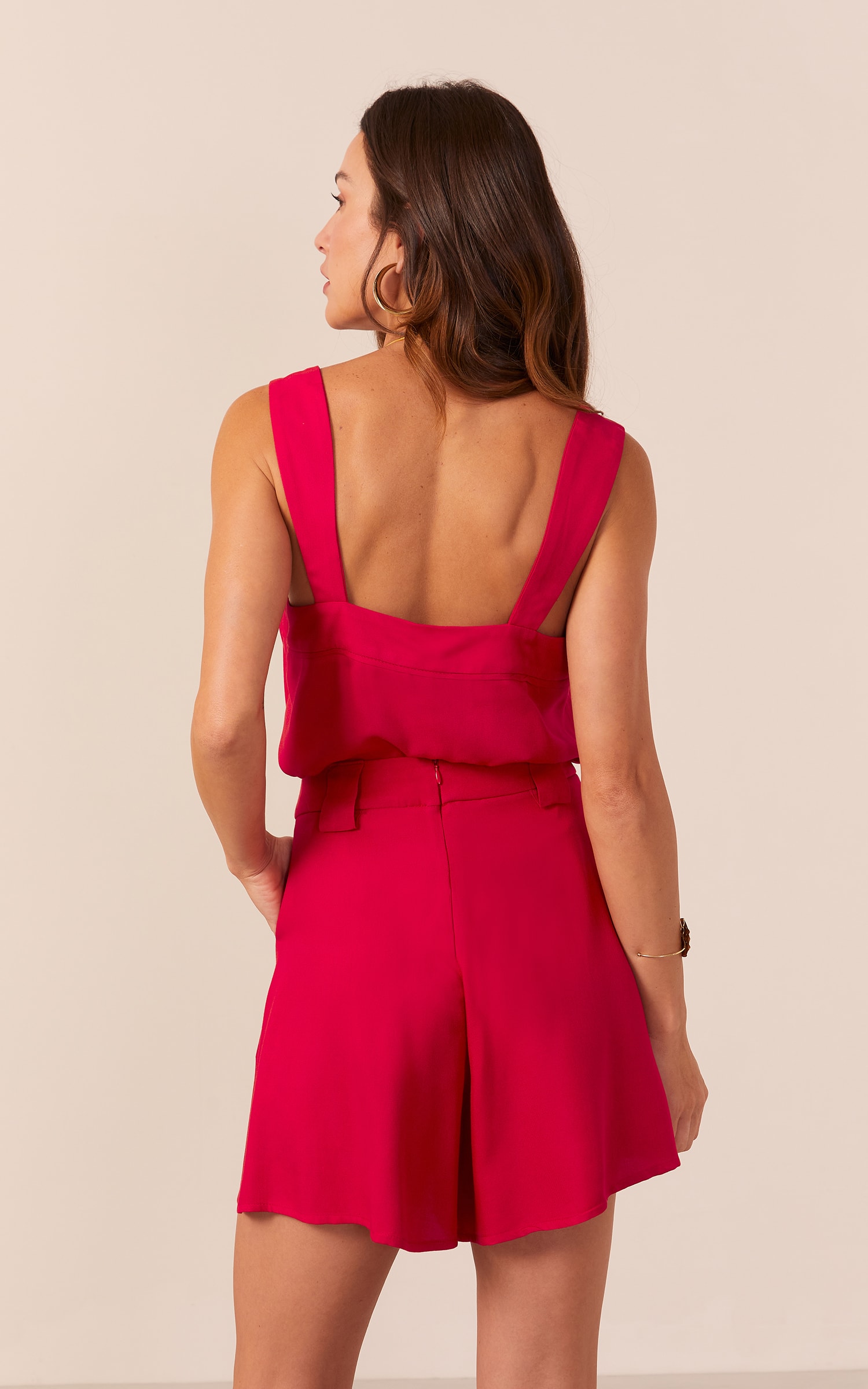 Blusa Leveza Basic Vermelho