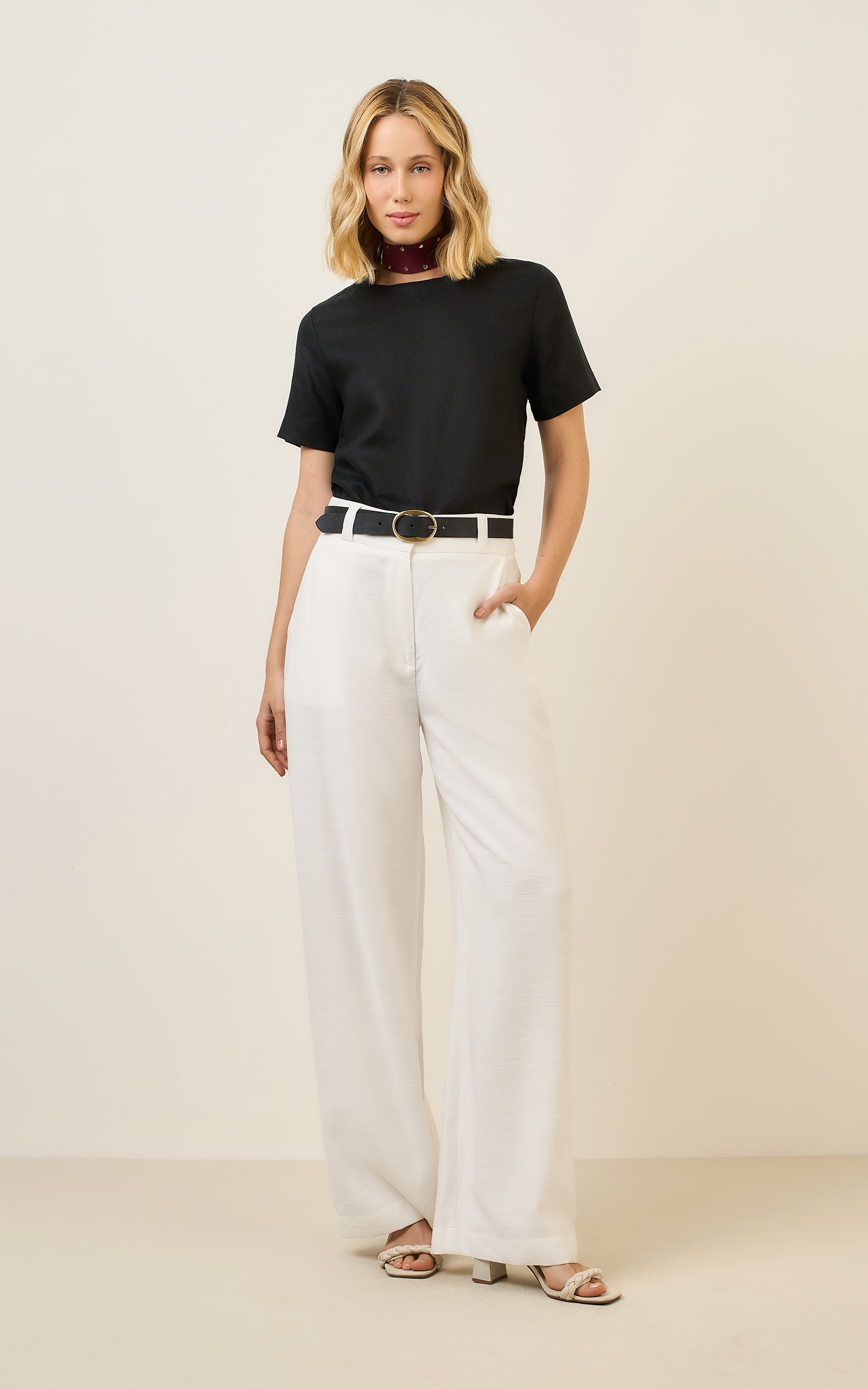 Blusa Linho Kind Preto