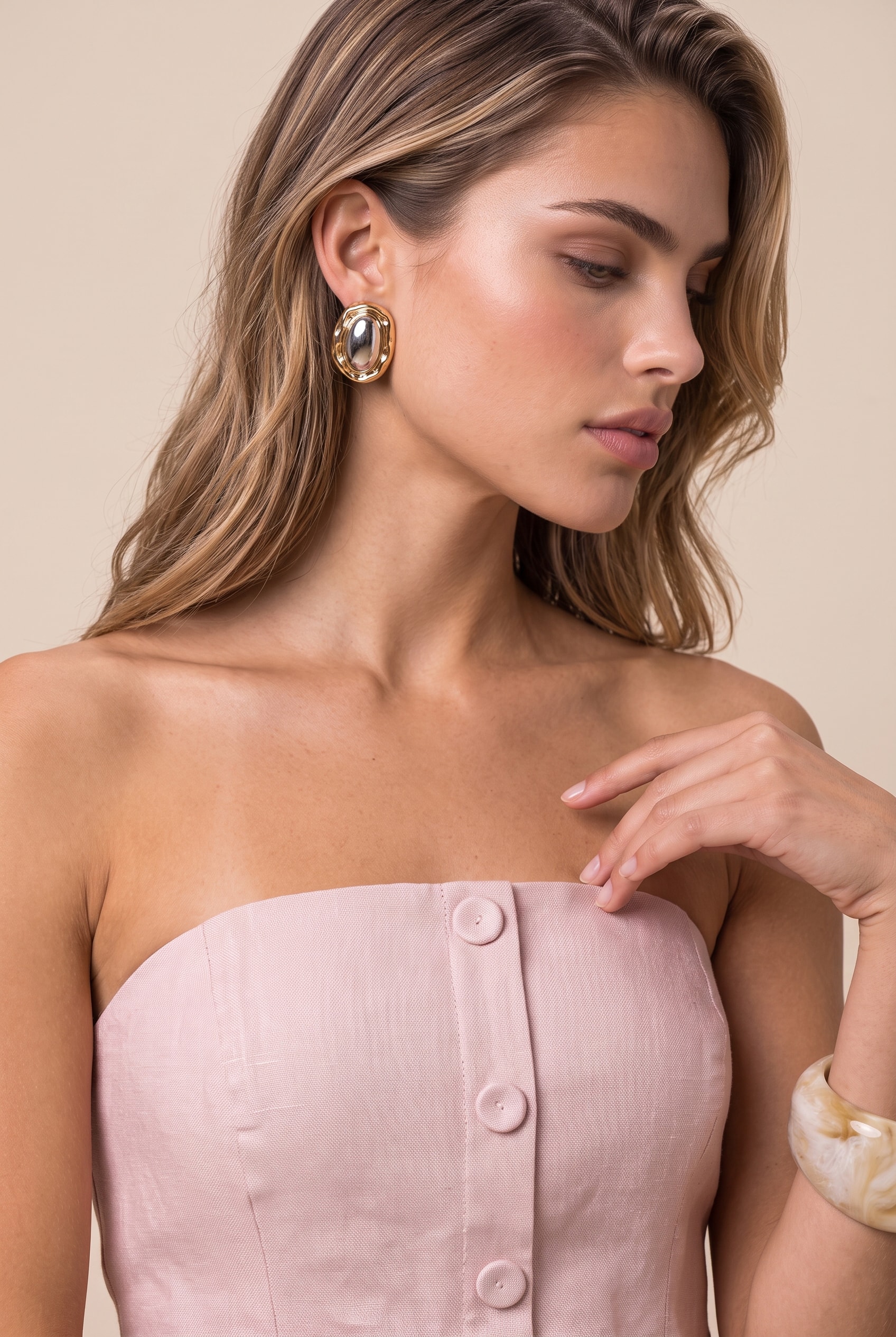 Blusa Linho Lust Baby Pink