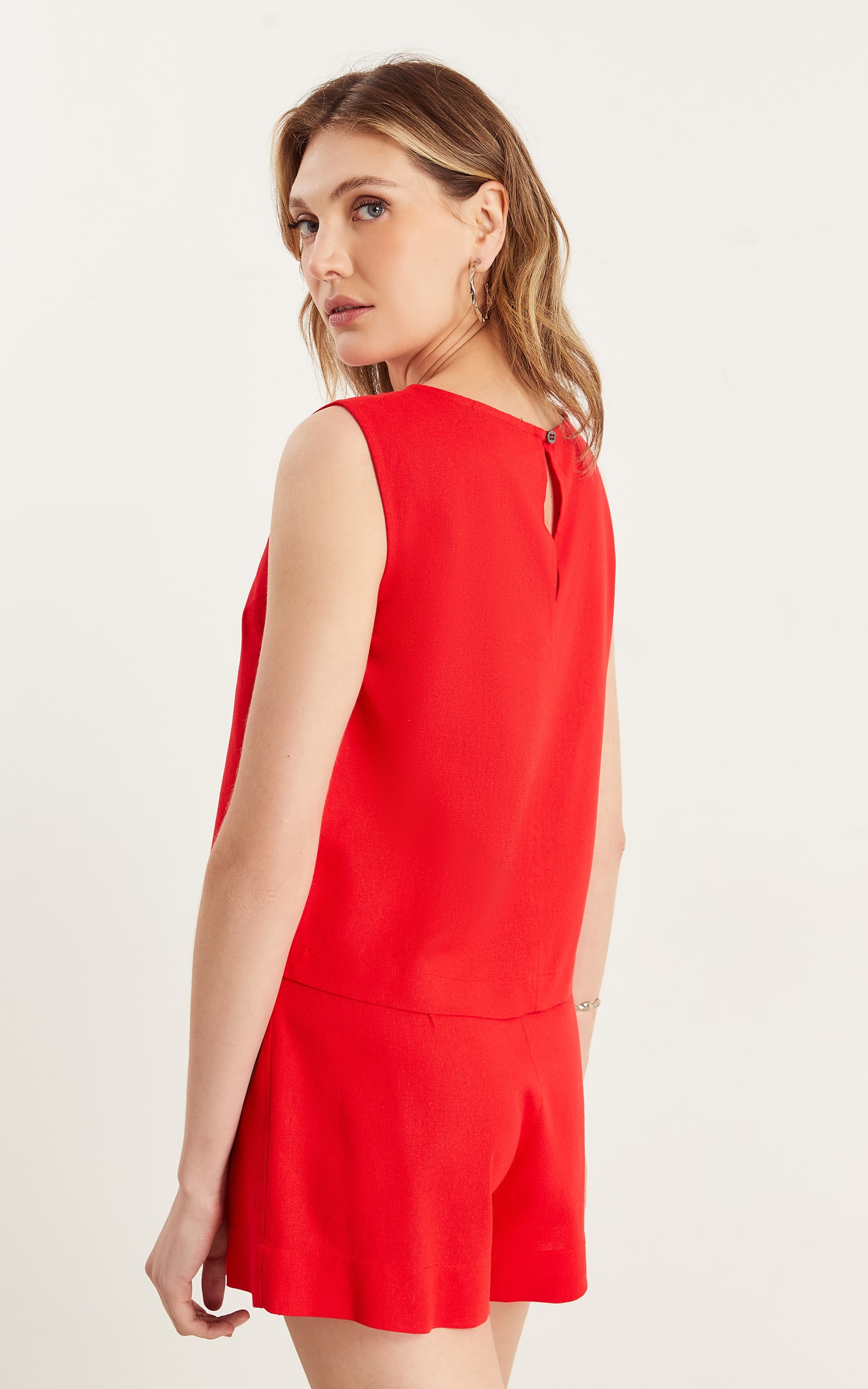 Blusa Linho Soul Vermelho