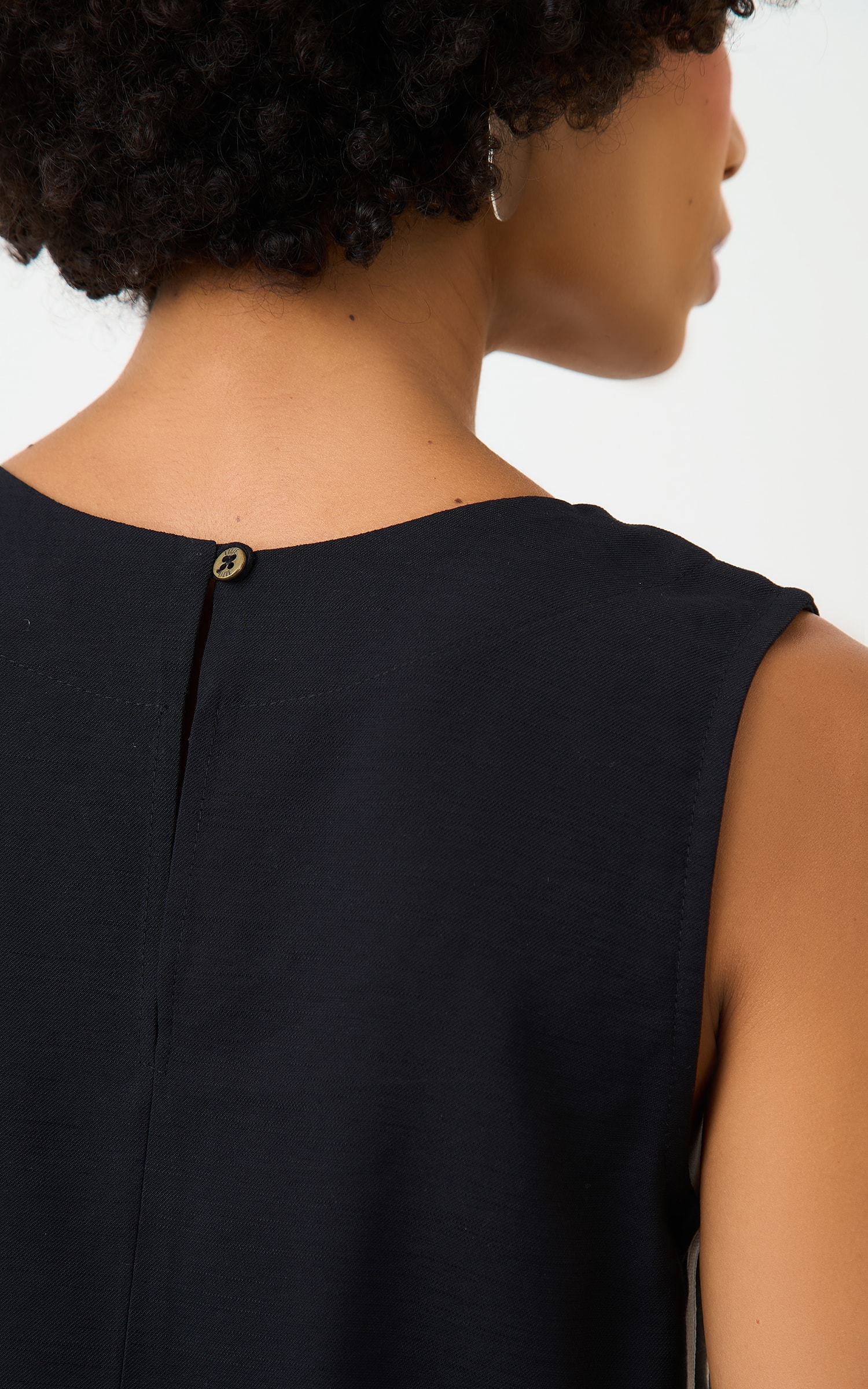 Blusa Listra Lateral Game Preto