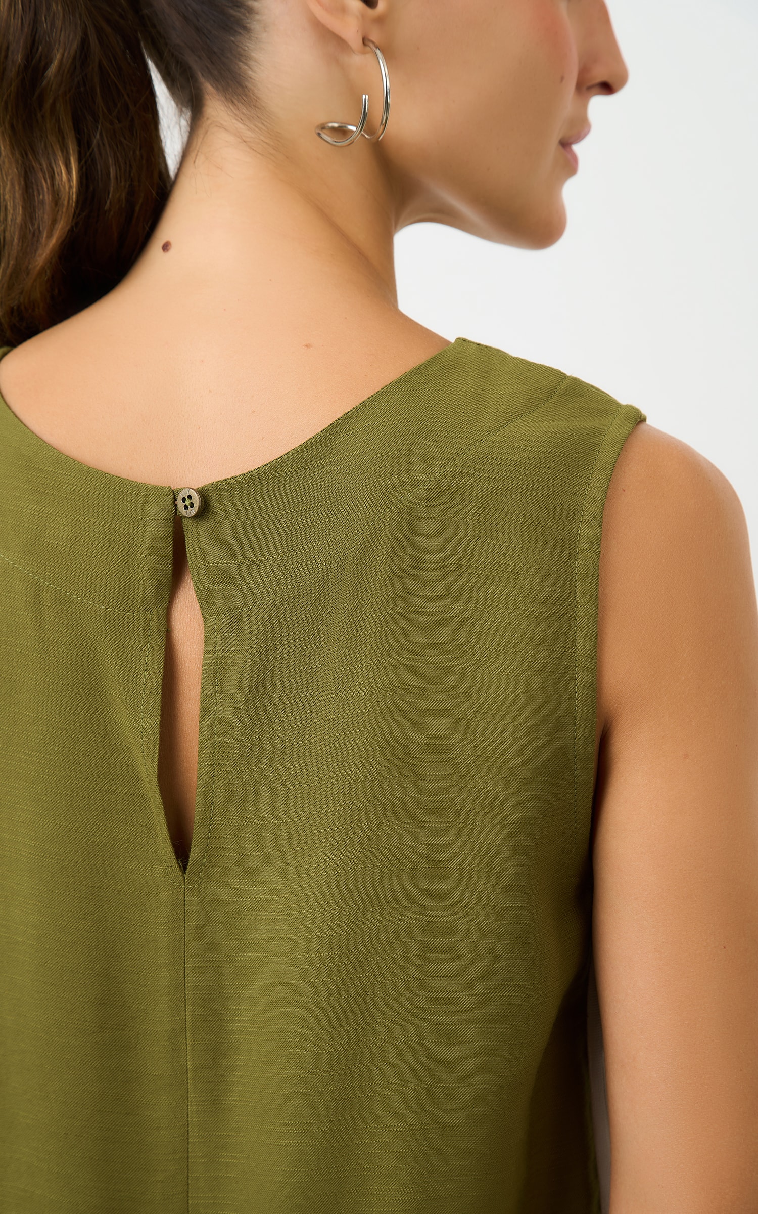 Blusa Listra Lateral Game Verde Militar