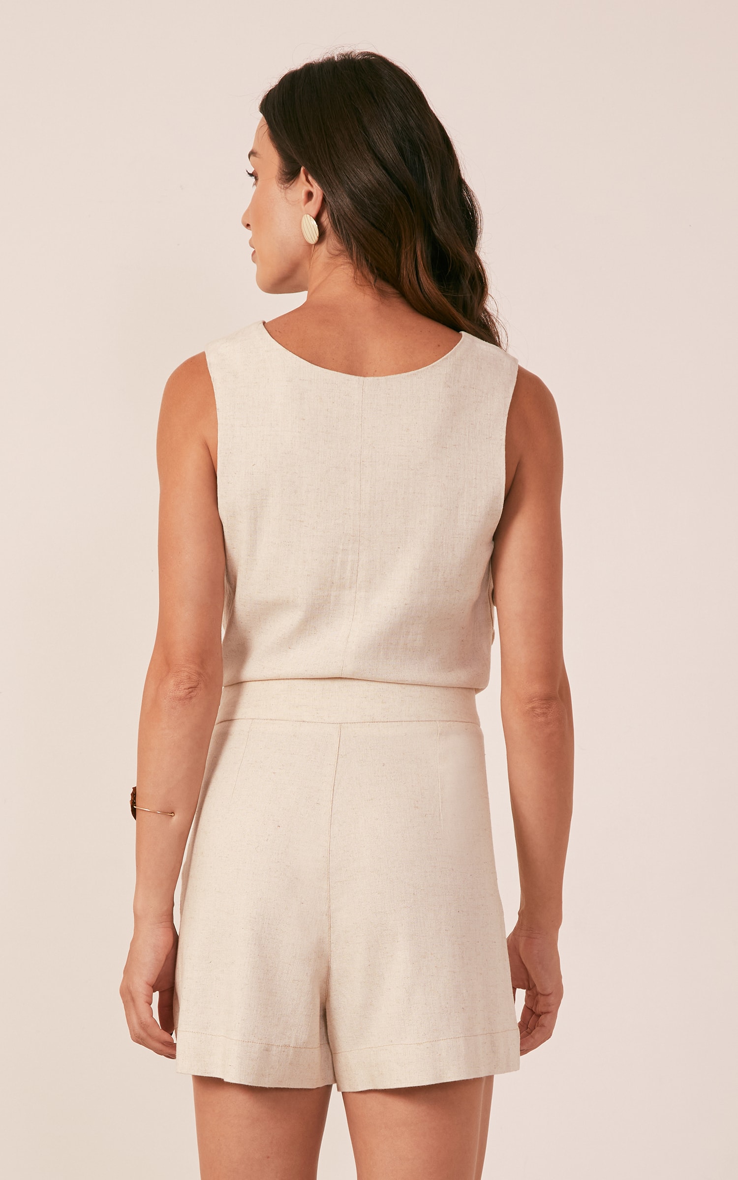 Blusa Luna Básica Natural