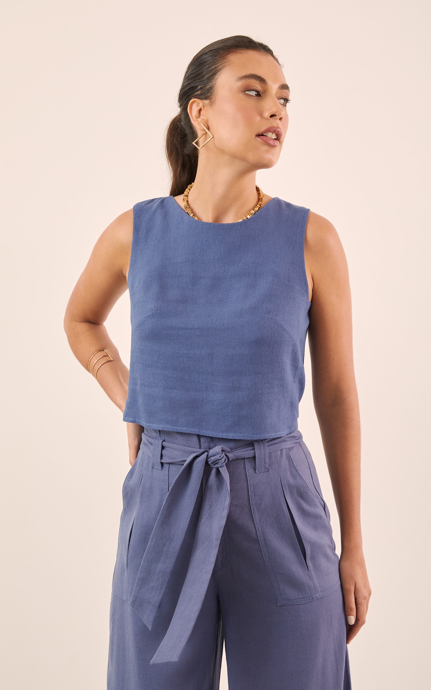 Blusa Lunar Azul