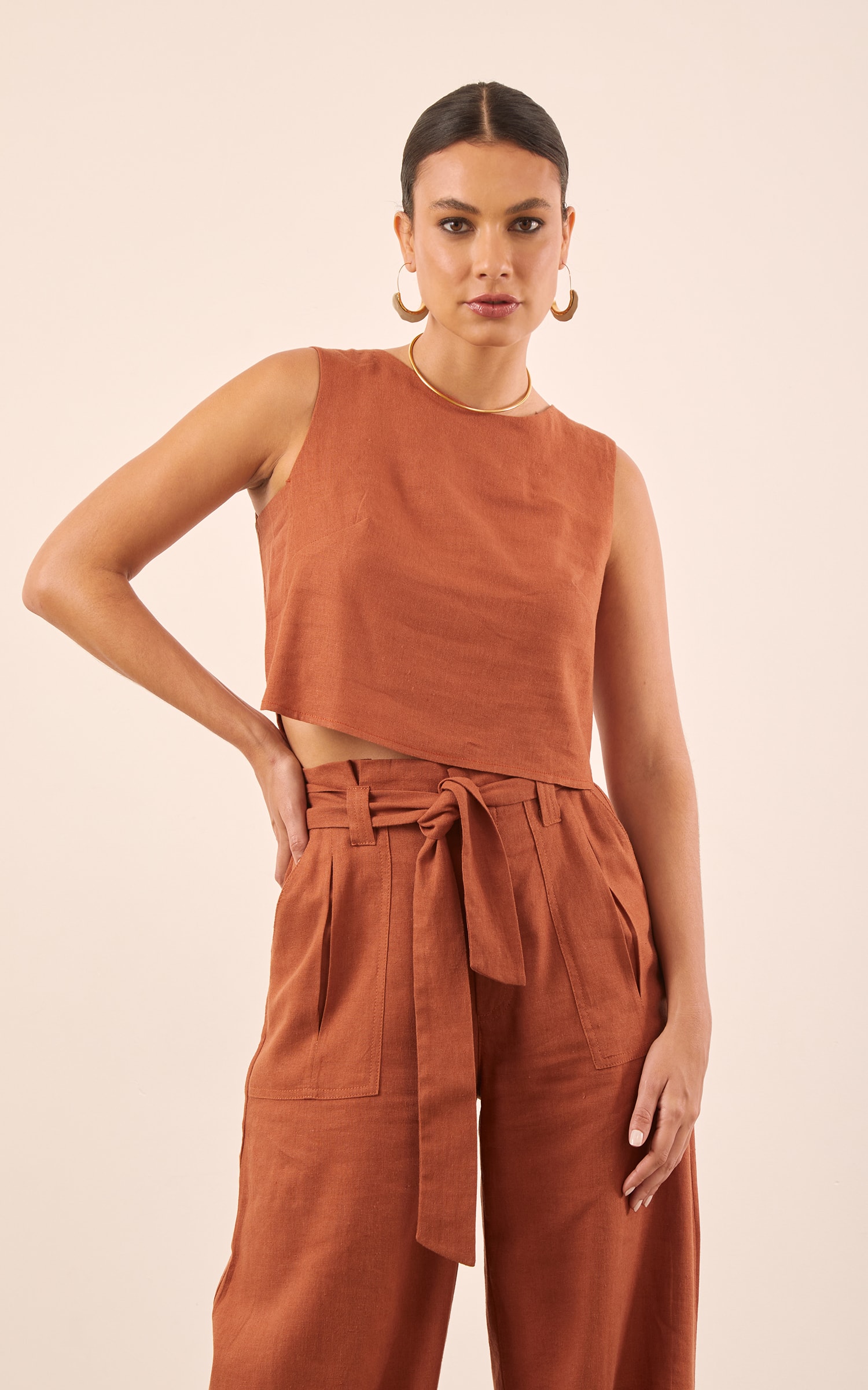 Blusa Lunar Caramelo