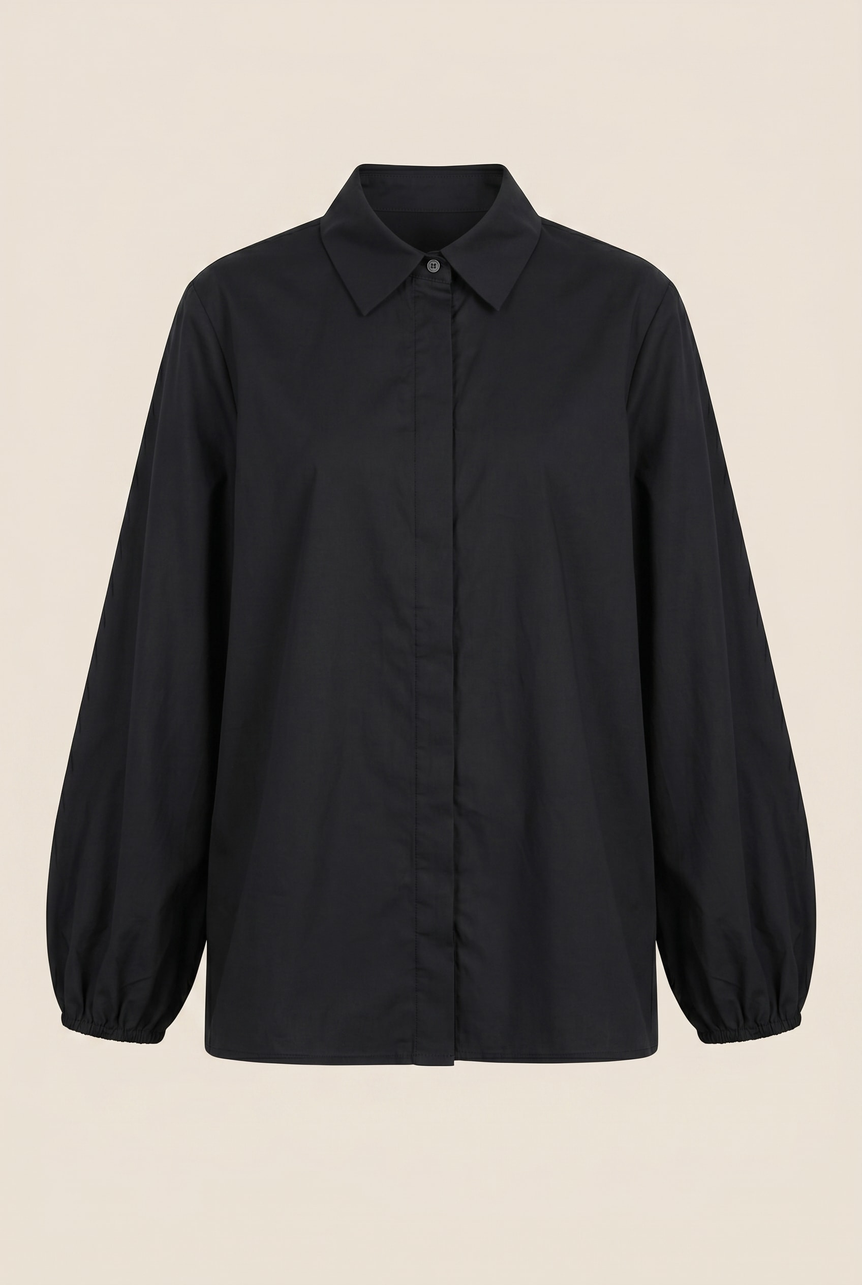 Blusa Manga Balone Preto