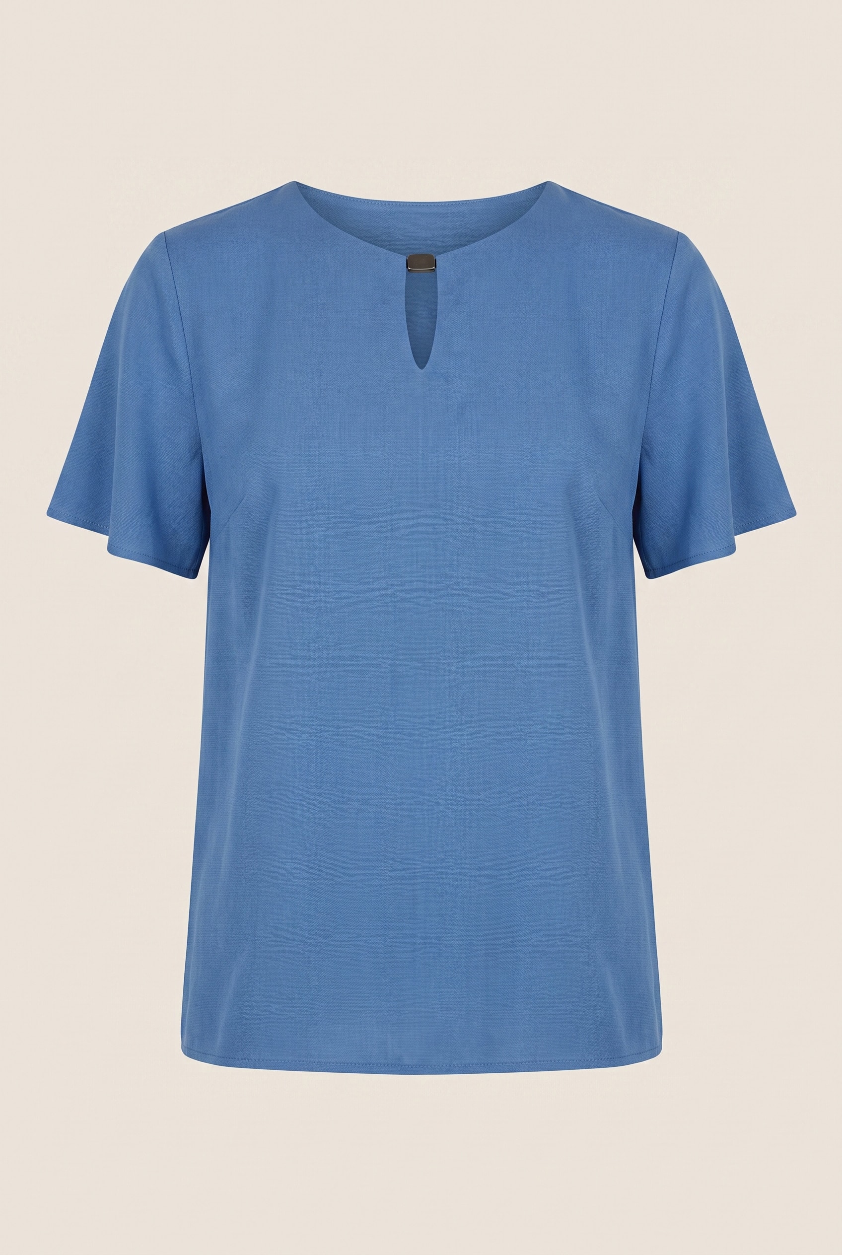 Blusa Mangas Compass Azul Mykonos