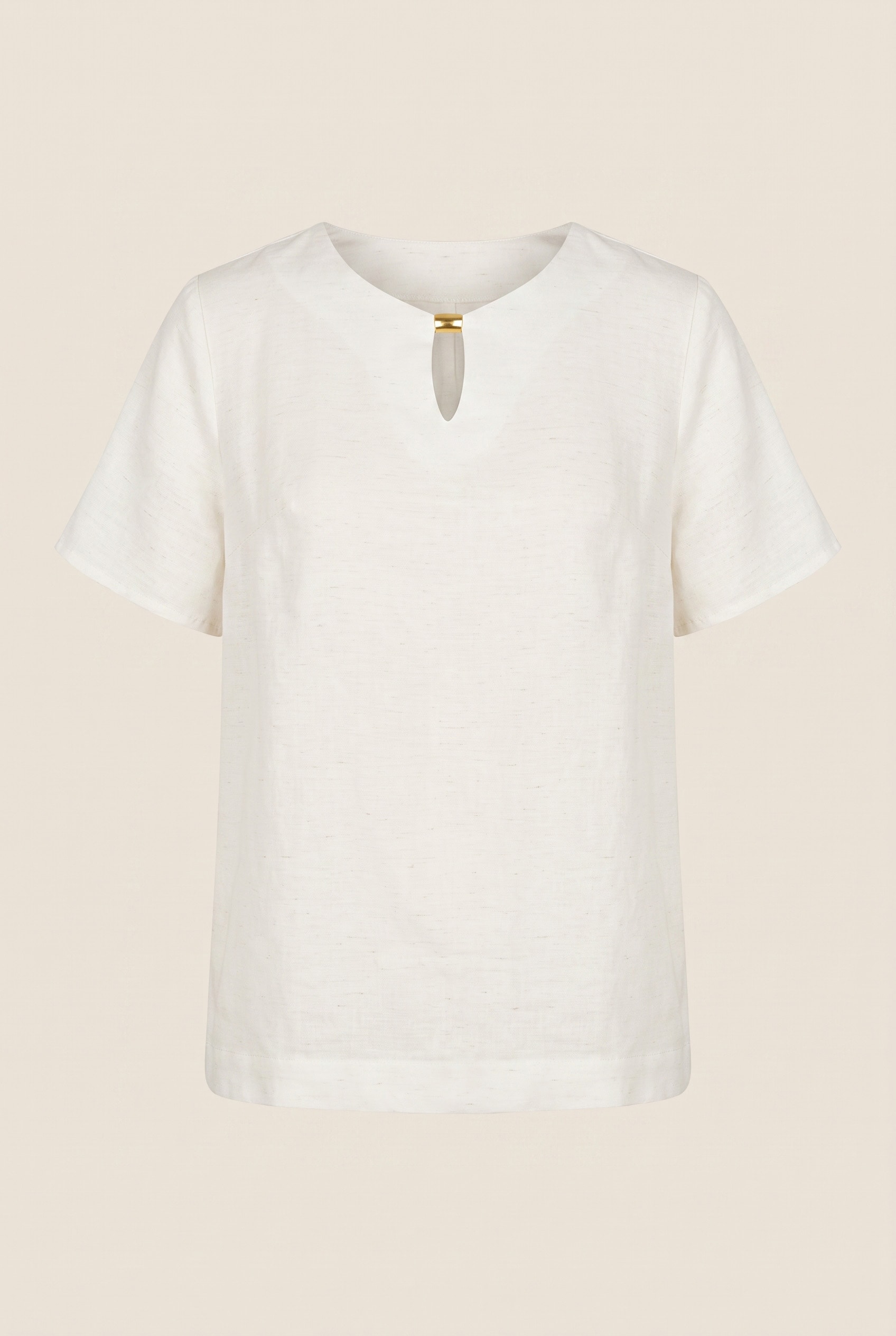 Blusa Mangas Compass Natural