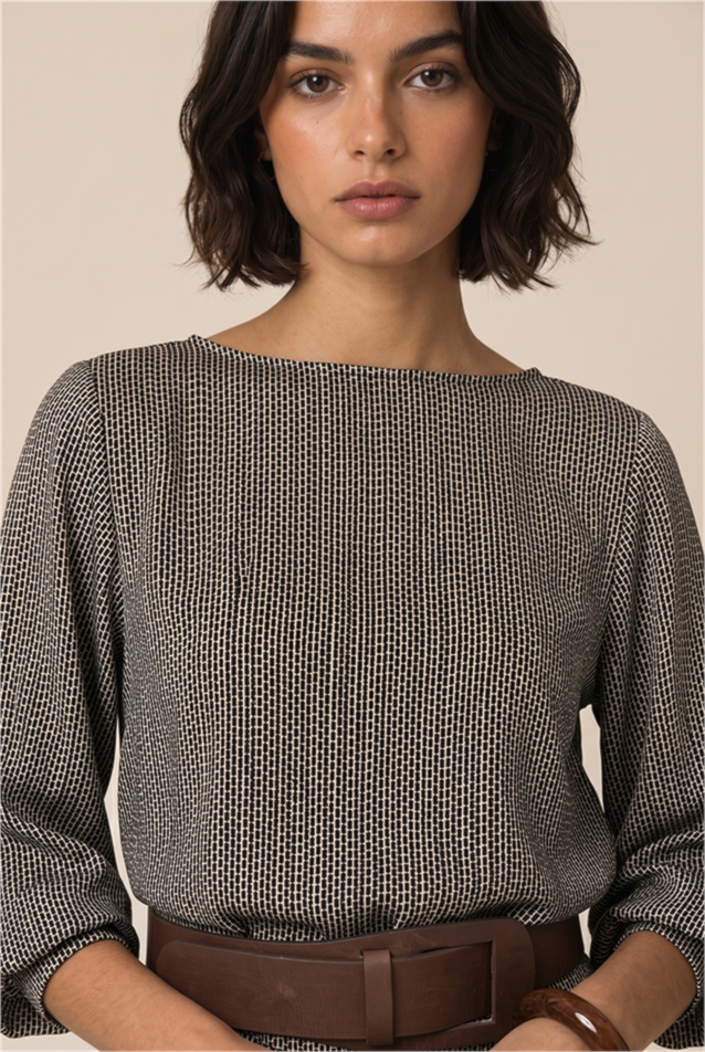 Blusa Mangas Flash Preto