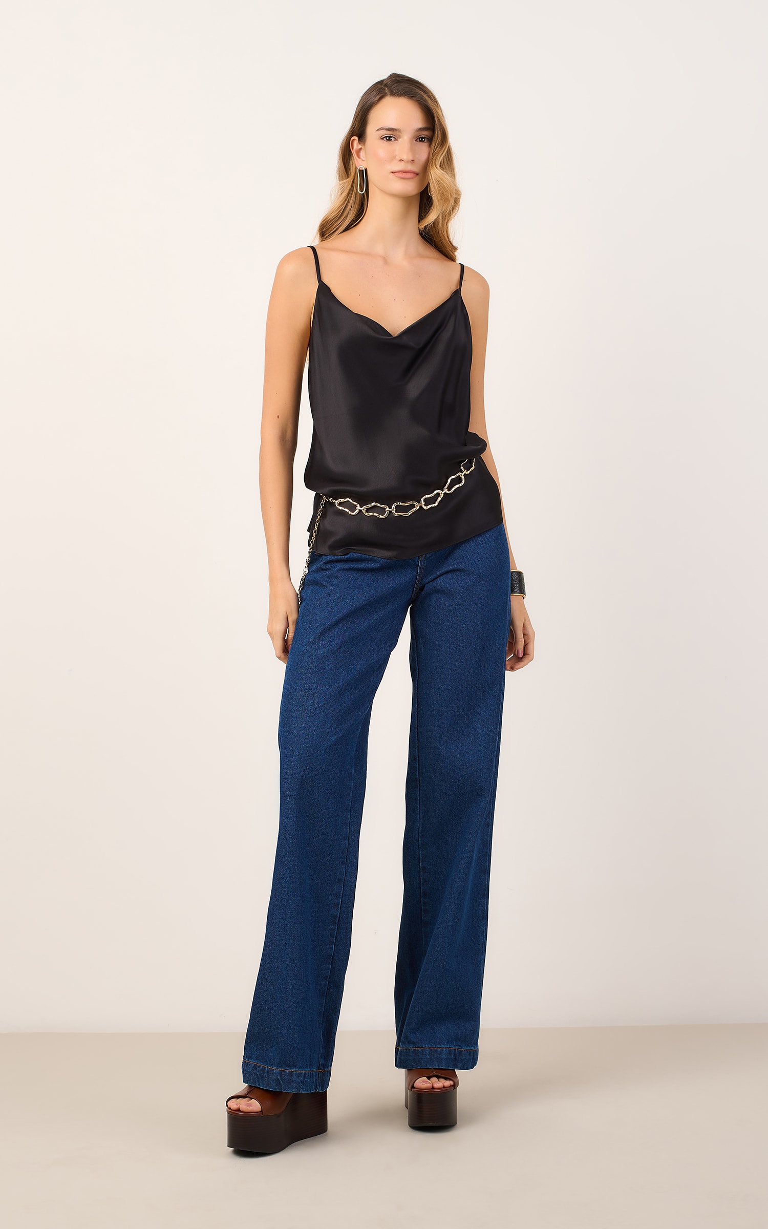 Blusa Modern Degage Preto