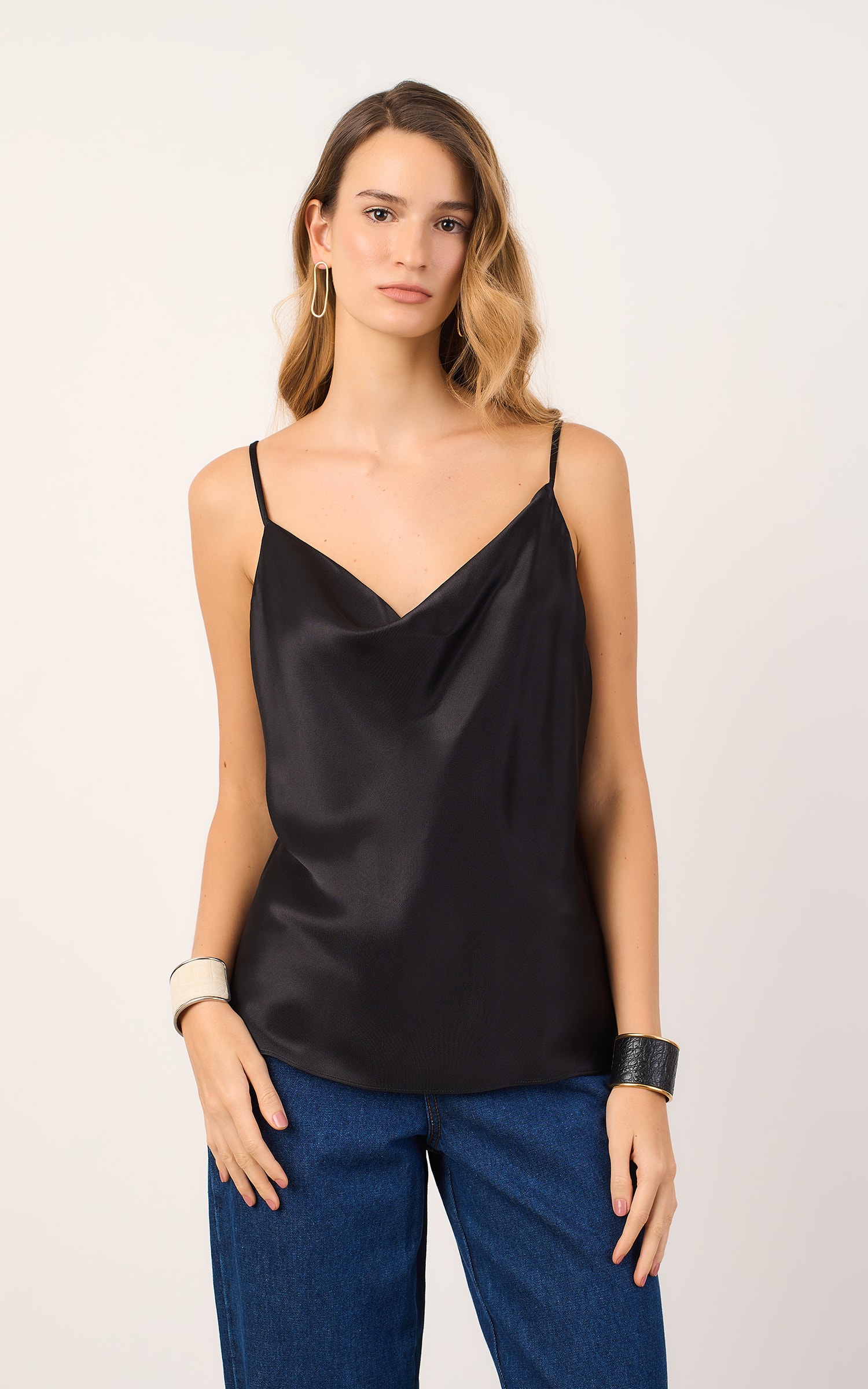 Blusa Modern Degage Preto