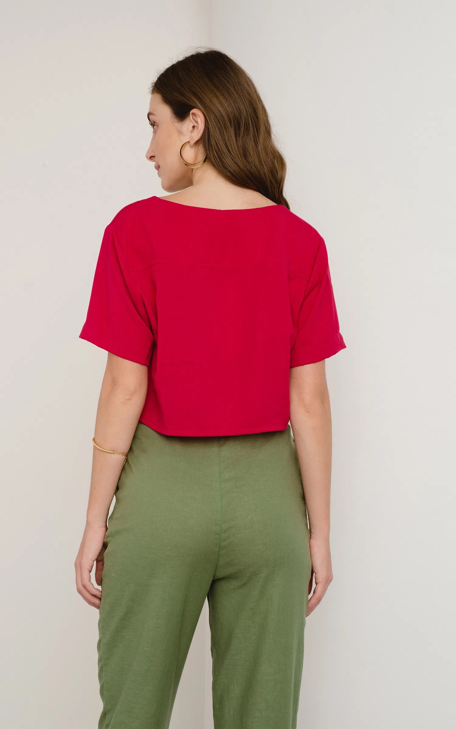 Blusa Oceano Fúcsia