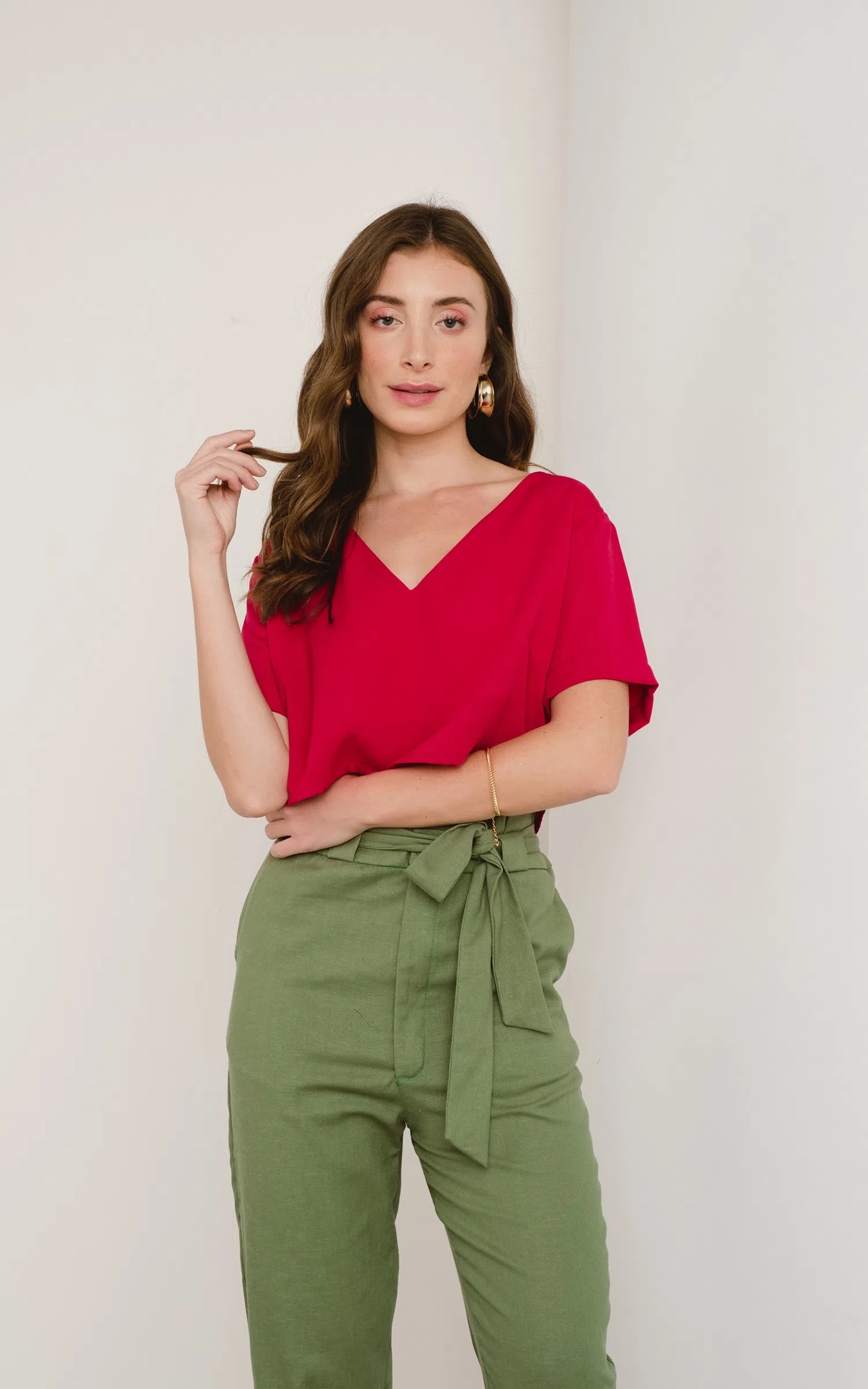 Blusa Oceano Fúcsia