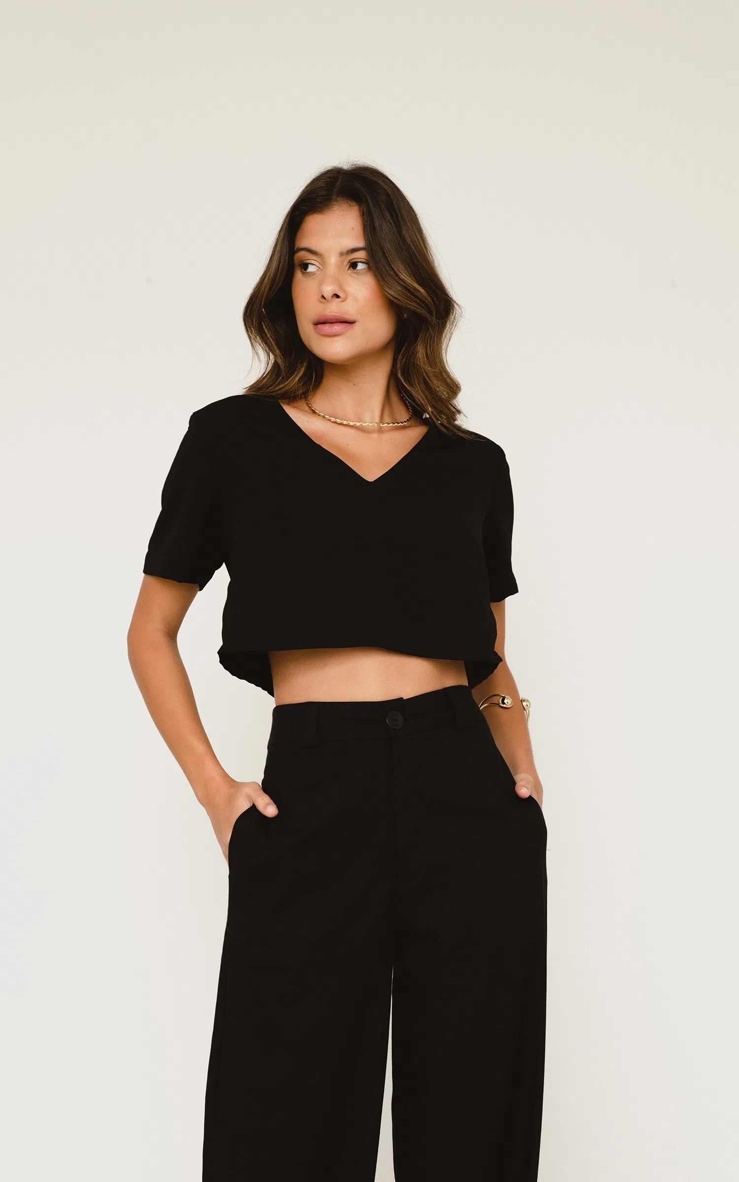 Blusa Oceano Preto