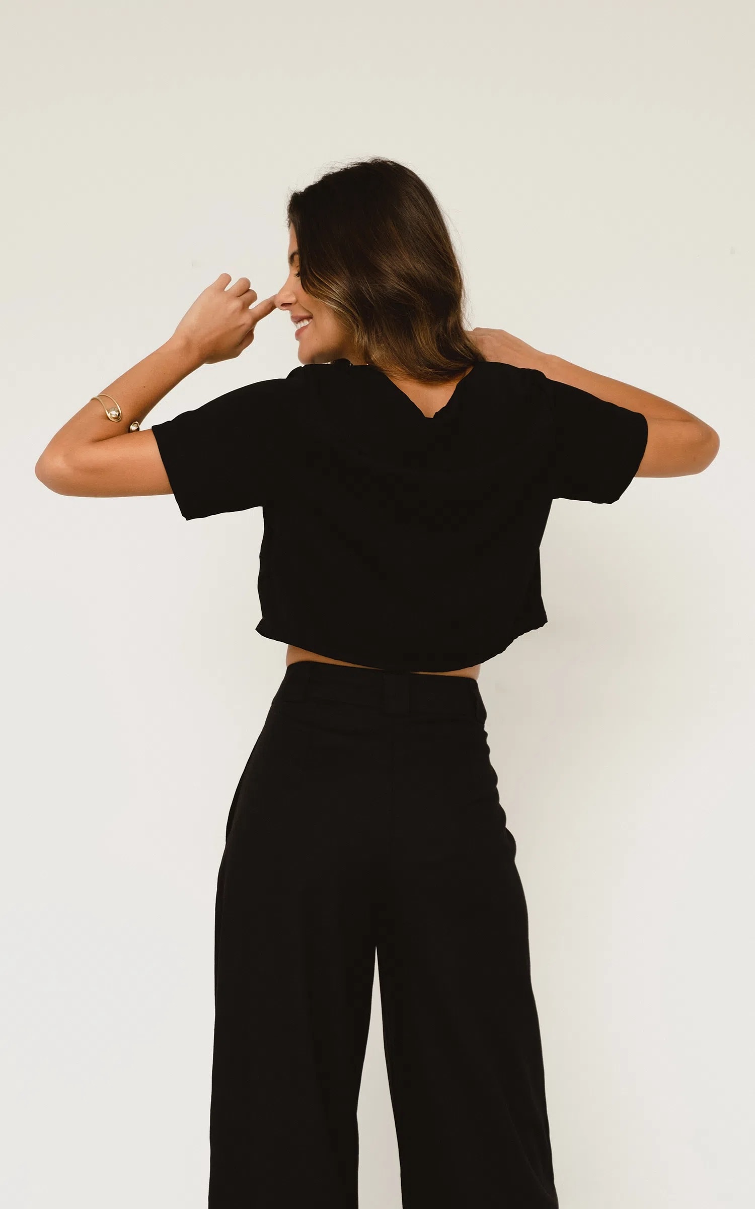 Blusa Oceano Preto