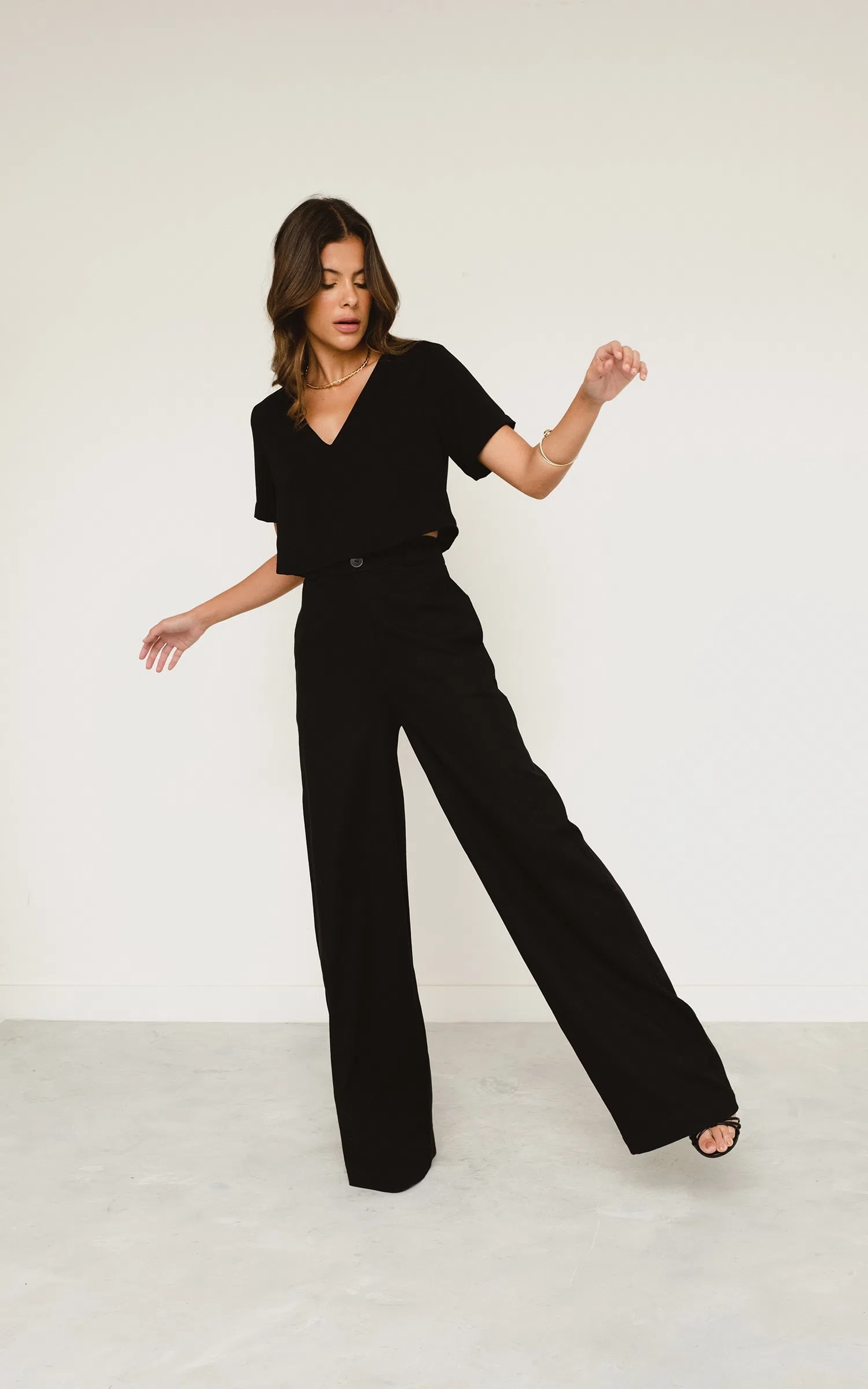 Blusa Oceano Preto