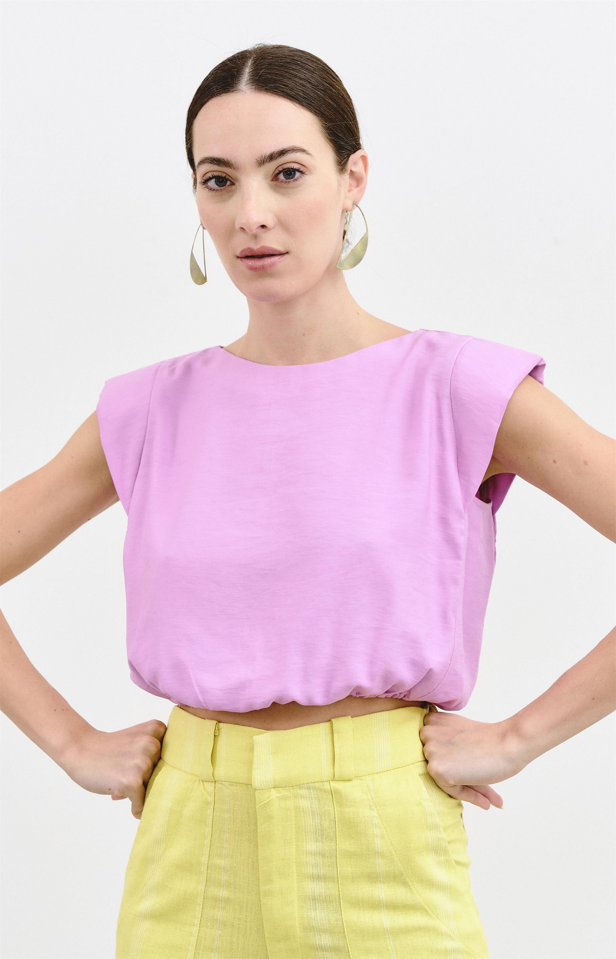 Blusa Ombreira Ny Lavanda