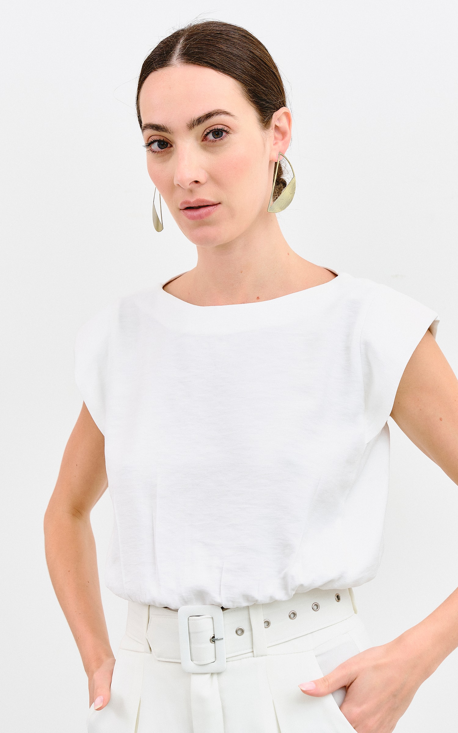 Blusa Ombreira Ny Off White