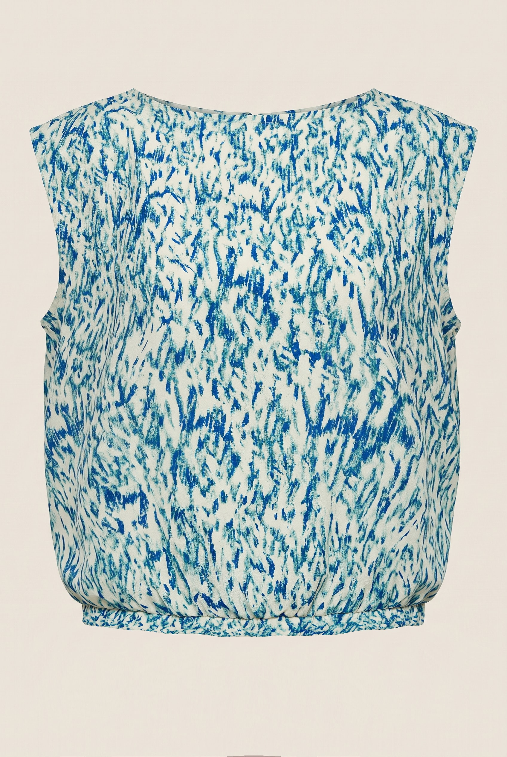 Blusa Ombreiras Sonar Luminous Blue