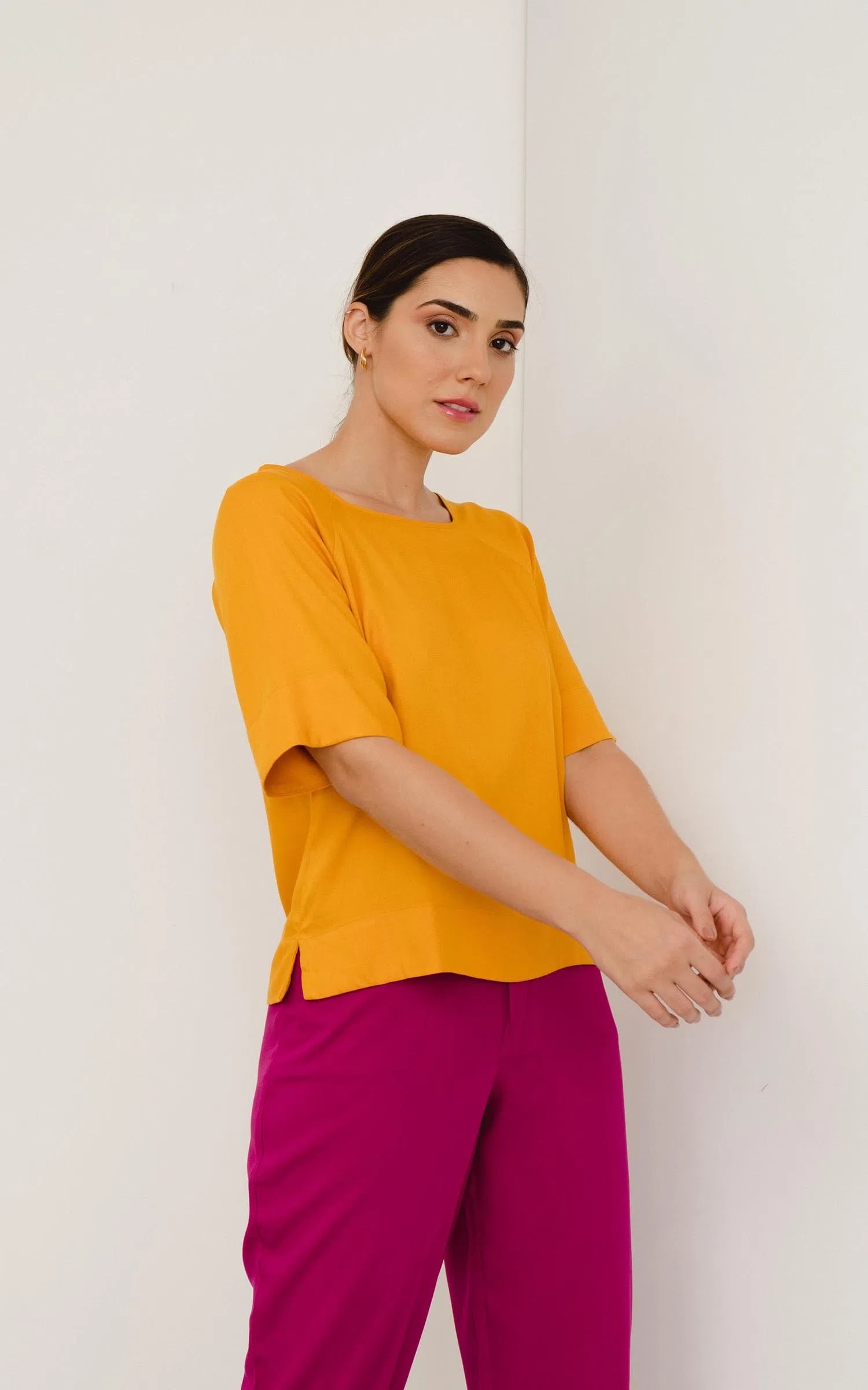 Blusa Palm Amarelo