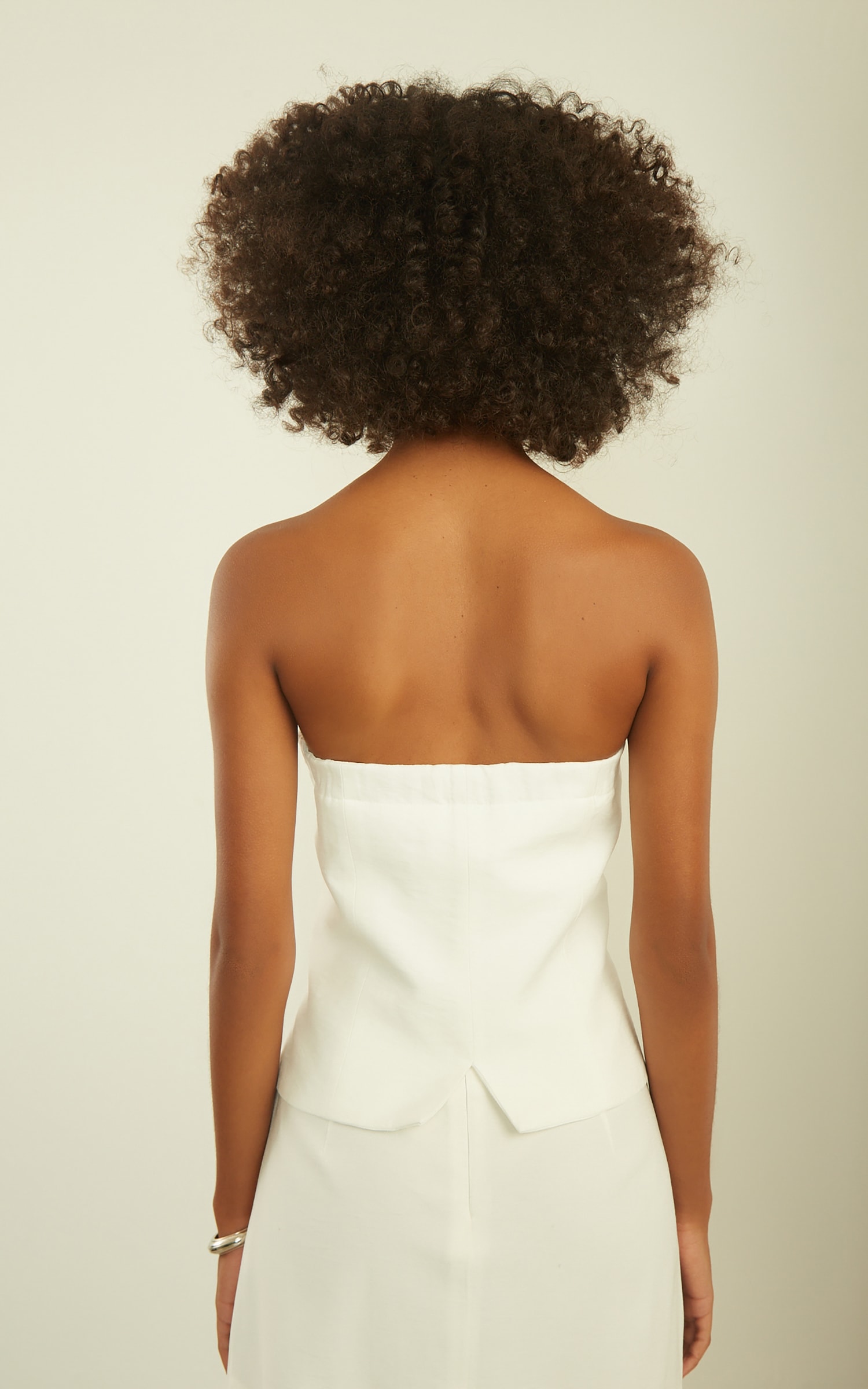 Blusa Paris Alça Removível Off White