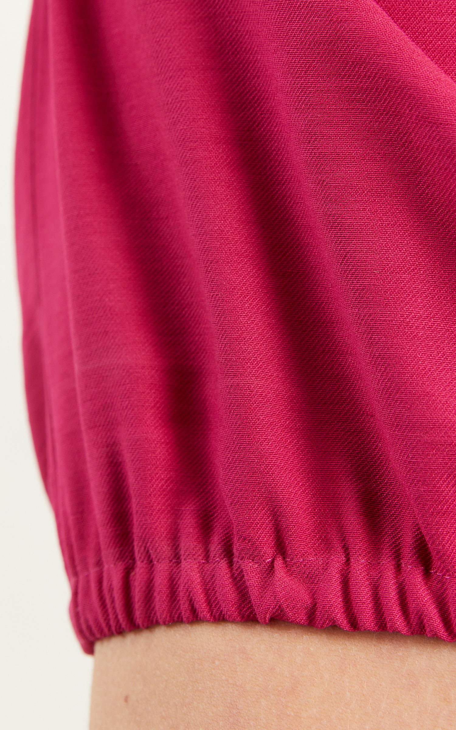 Blusa Pregas Ombro Summer Fucsia