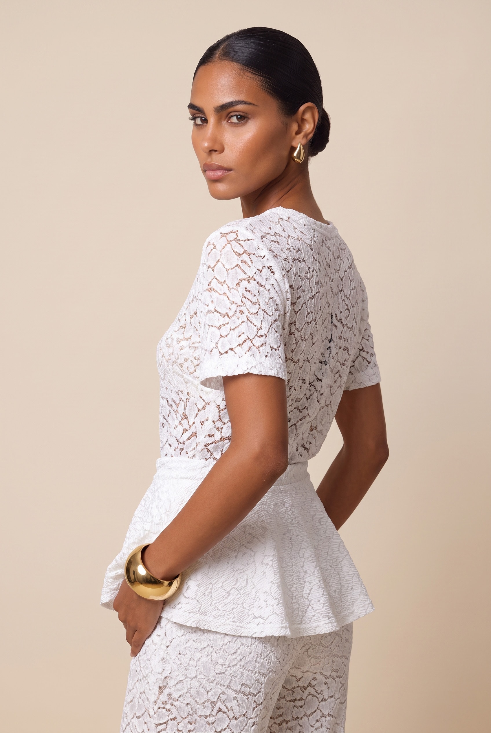 Blusa Renda Sessions Branco