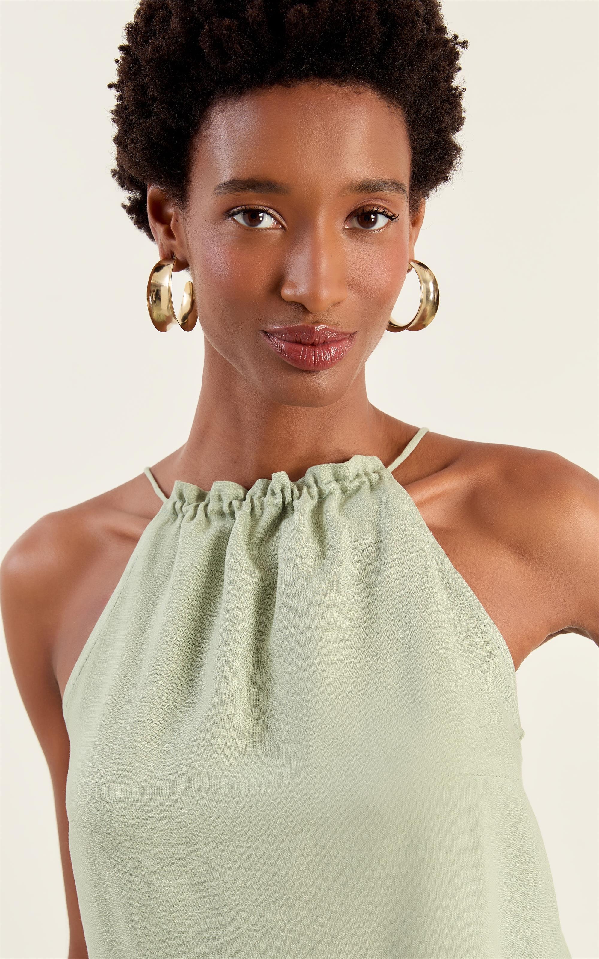 Blusa Rolote Canyon Pistache