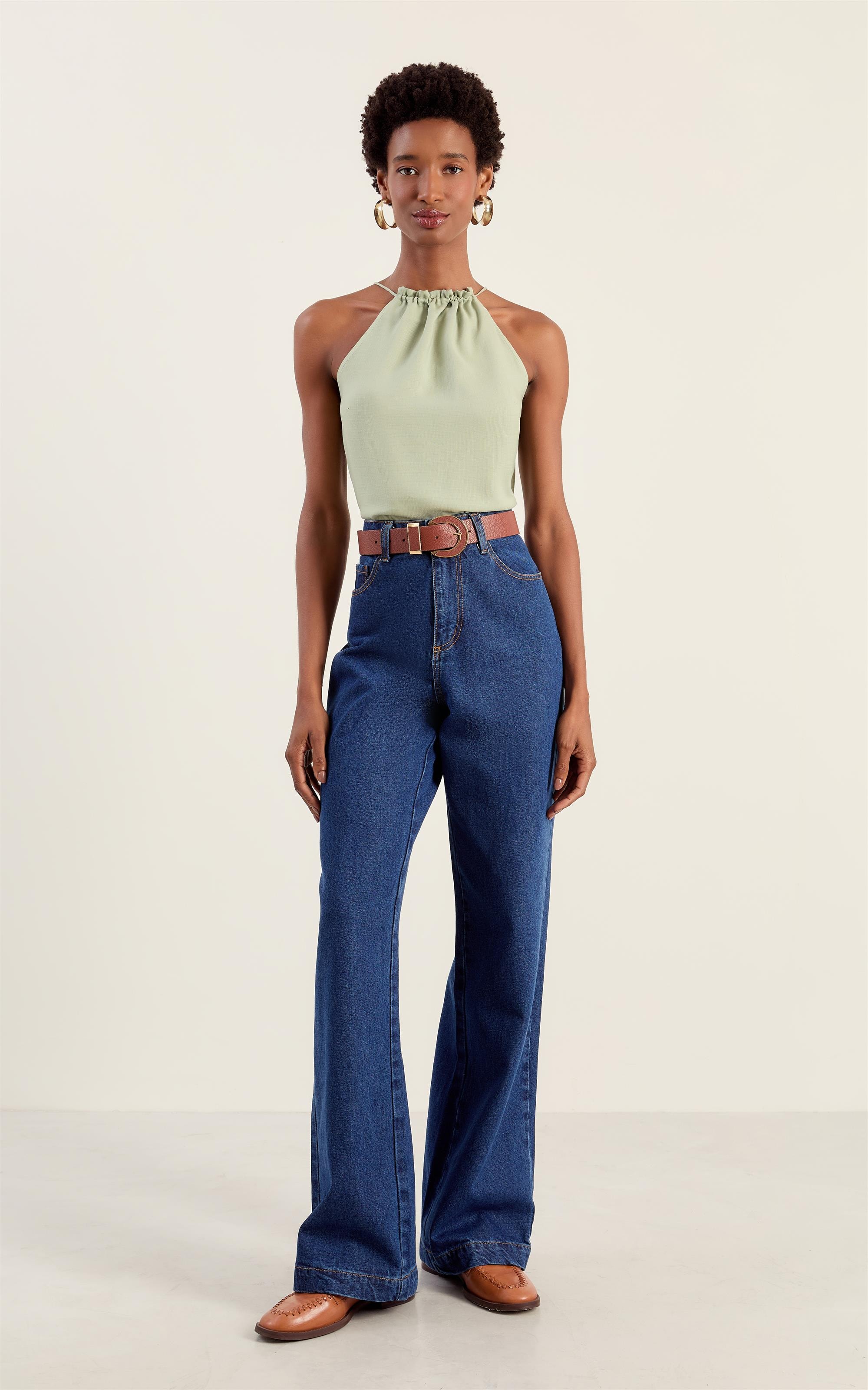 Blusa Rolote Canyon Pistache