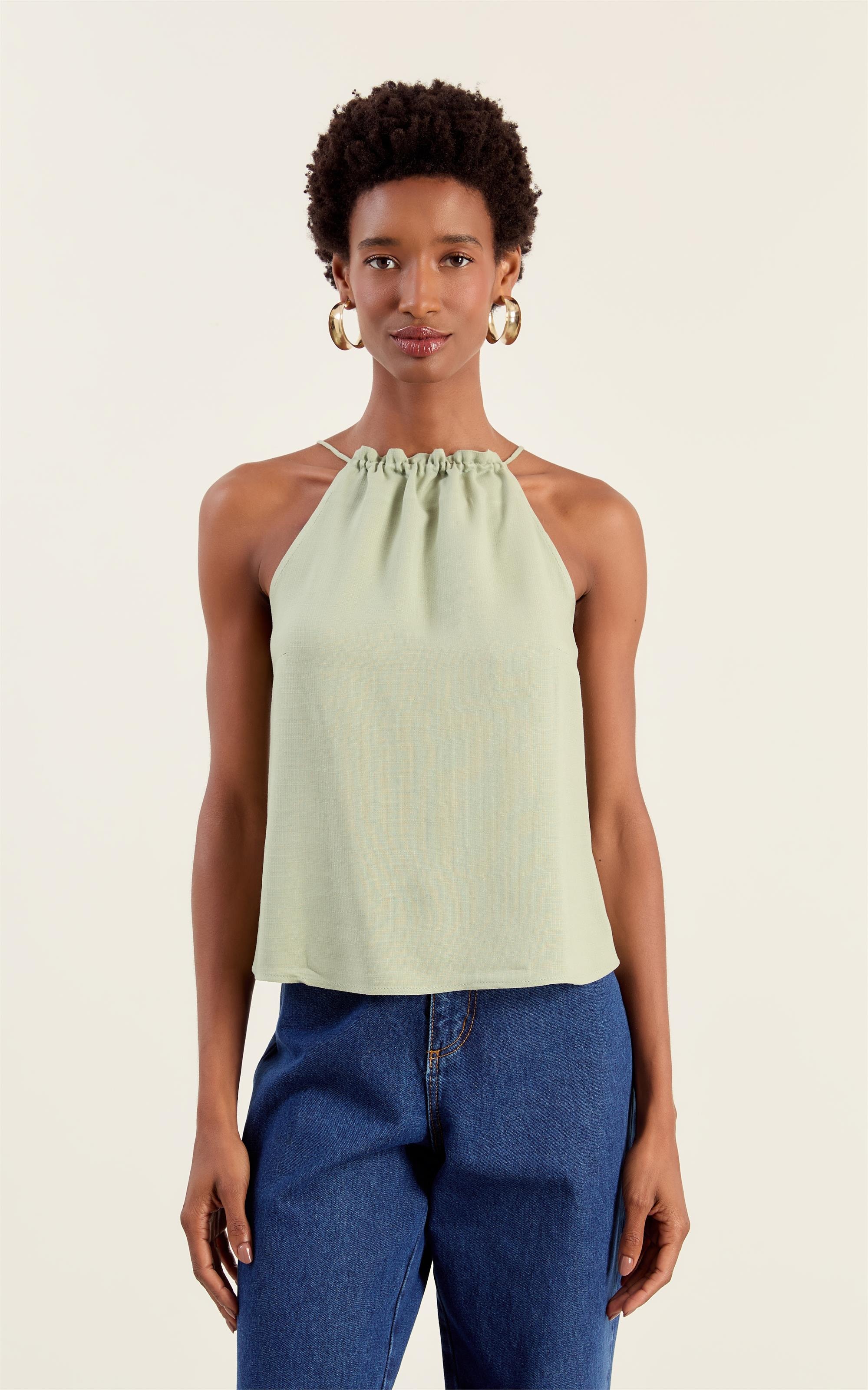 Blusa Rolote Canyon Pistache