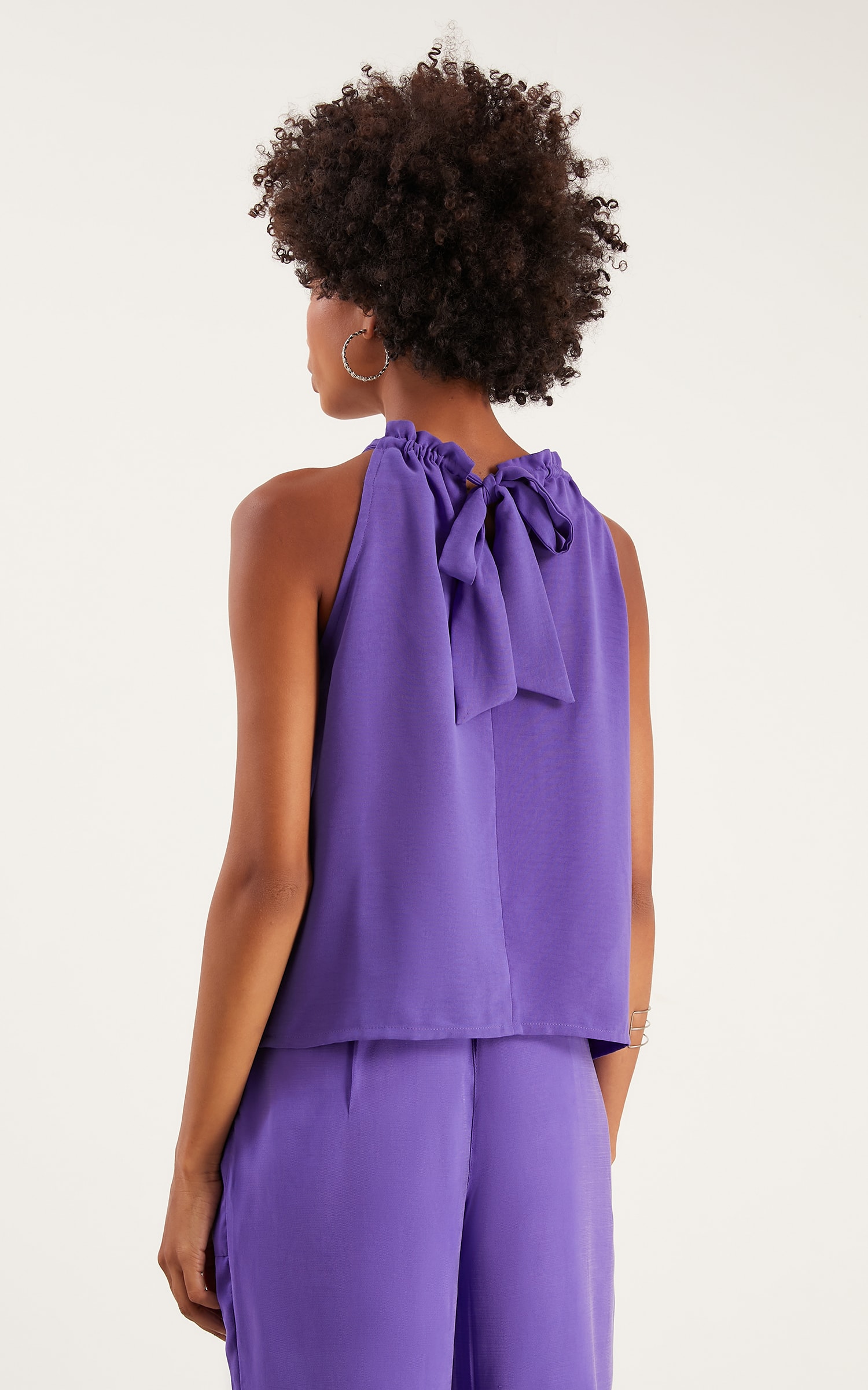Blusa Rolotê Cherry Ametista