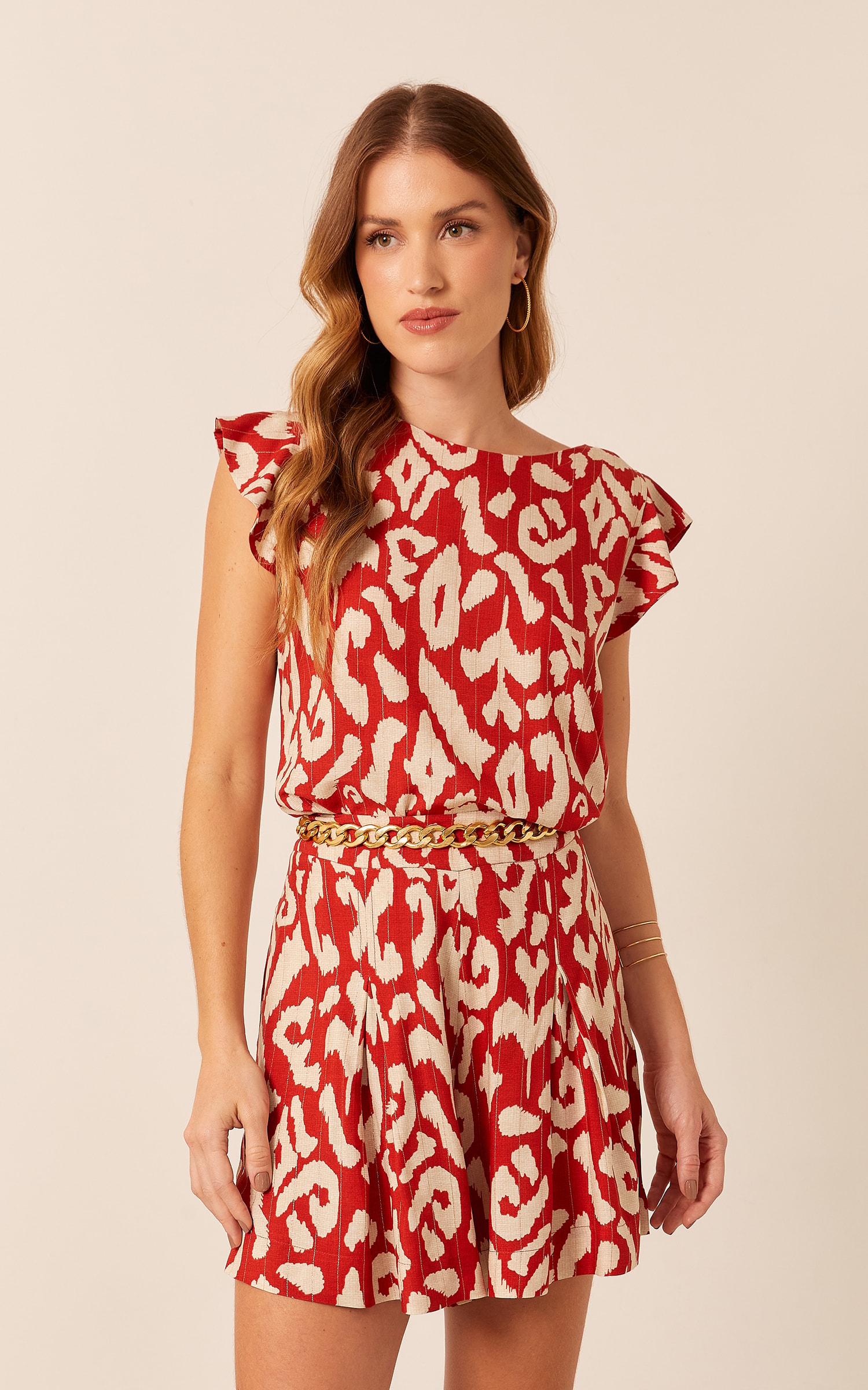 Blusa Rouge Basic Vermelho