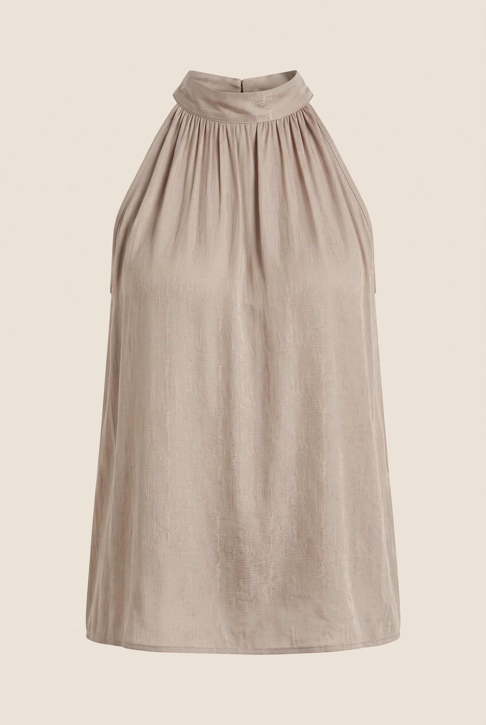 Blusa Satin Serpetine Caqui