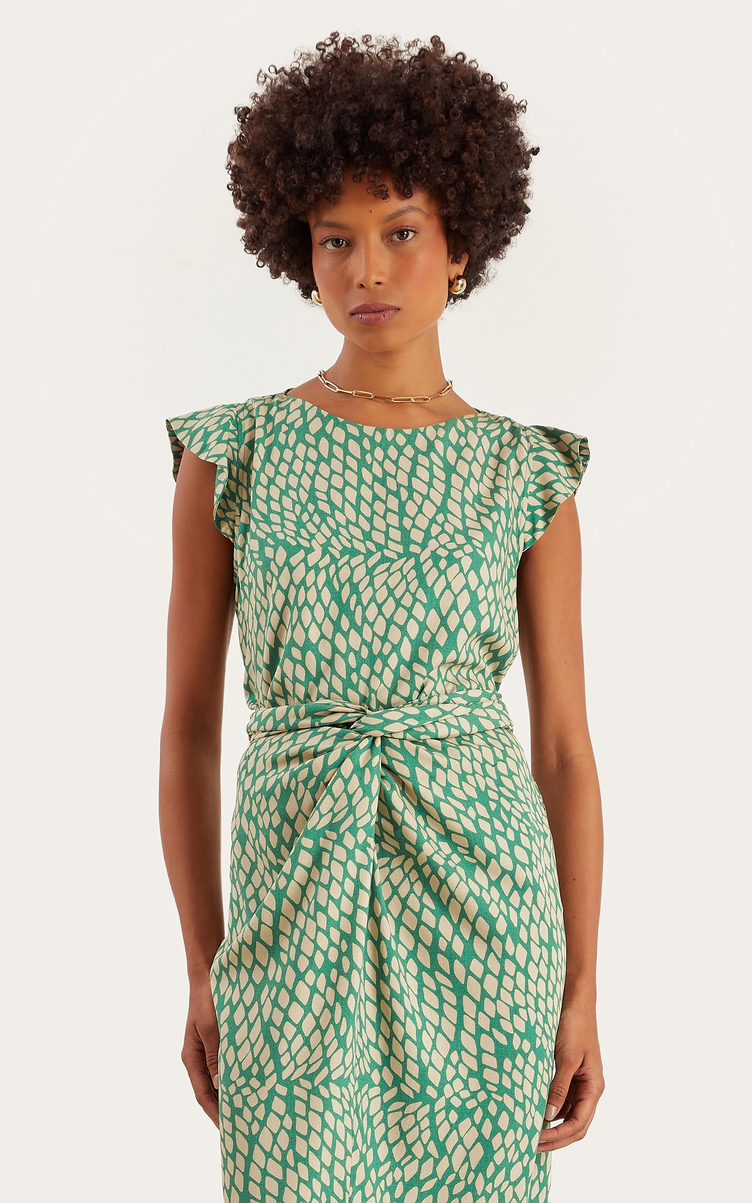 Blusa Scarlet Basic Verde