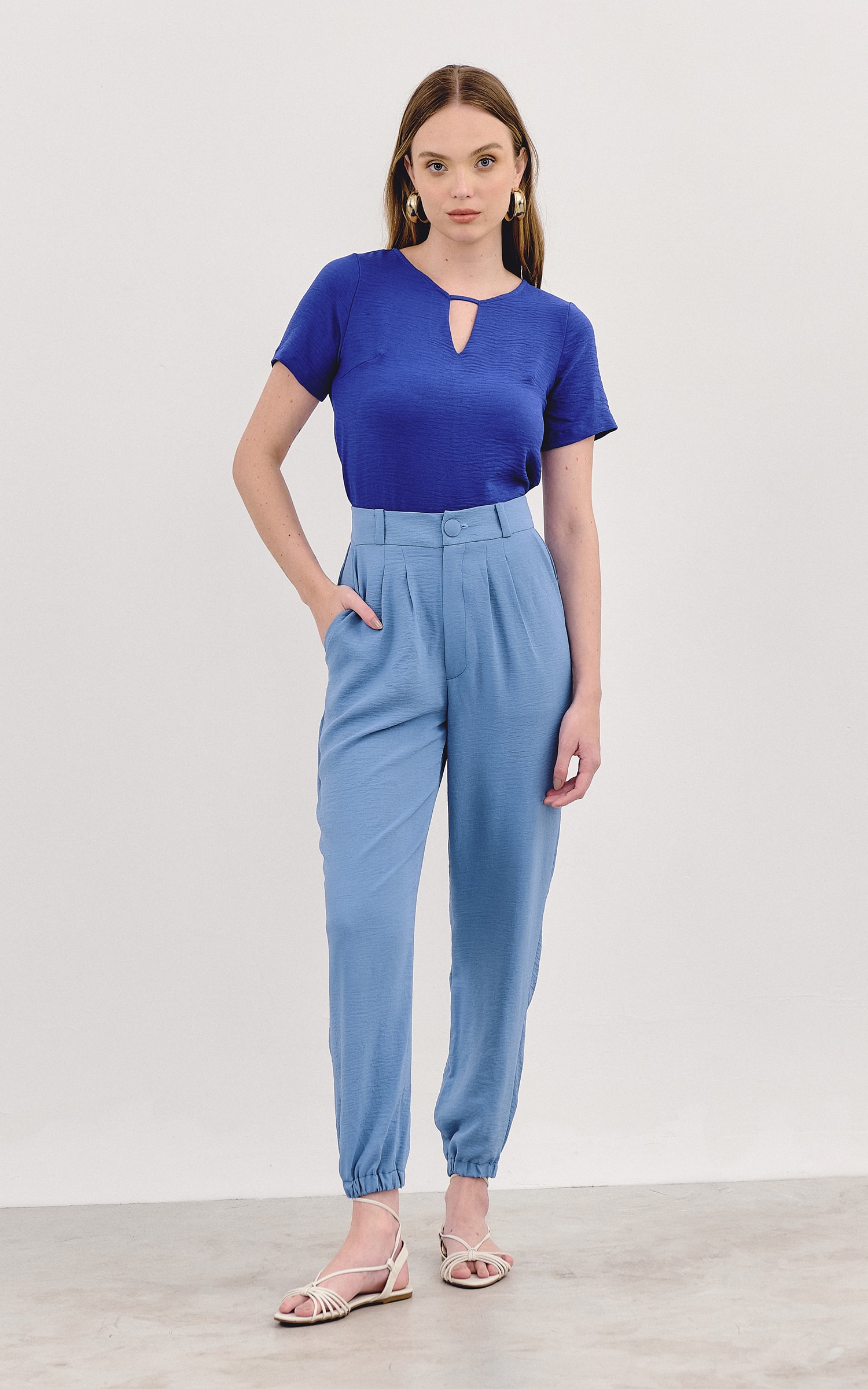 Blusa Sertão Azul Royal