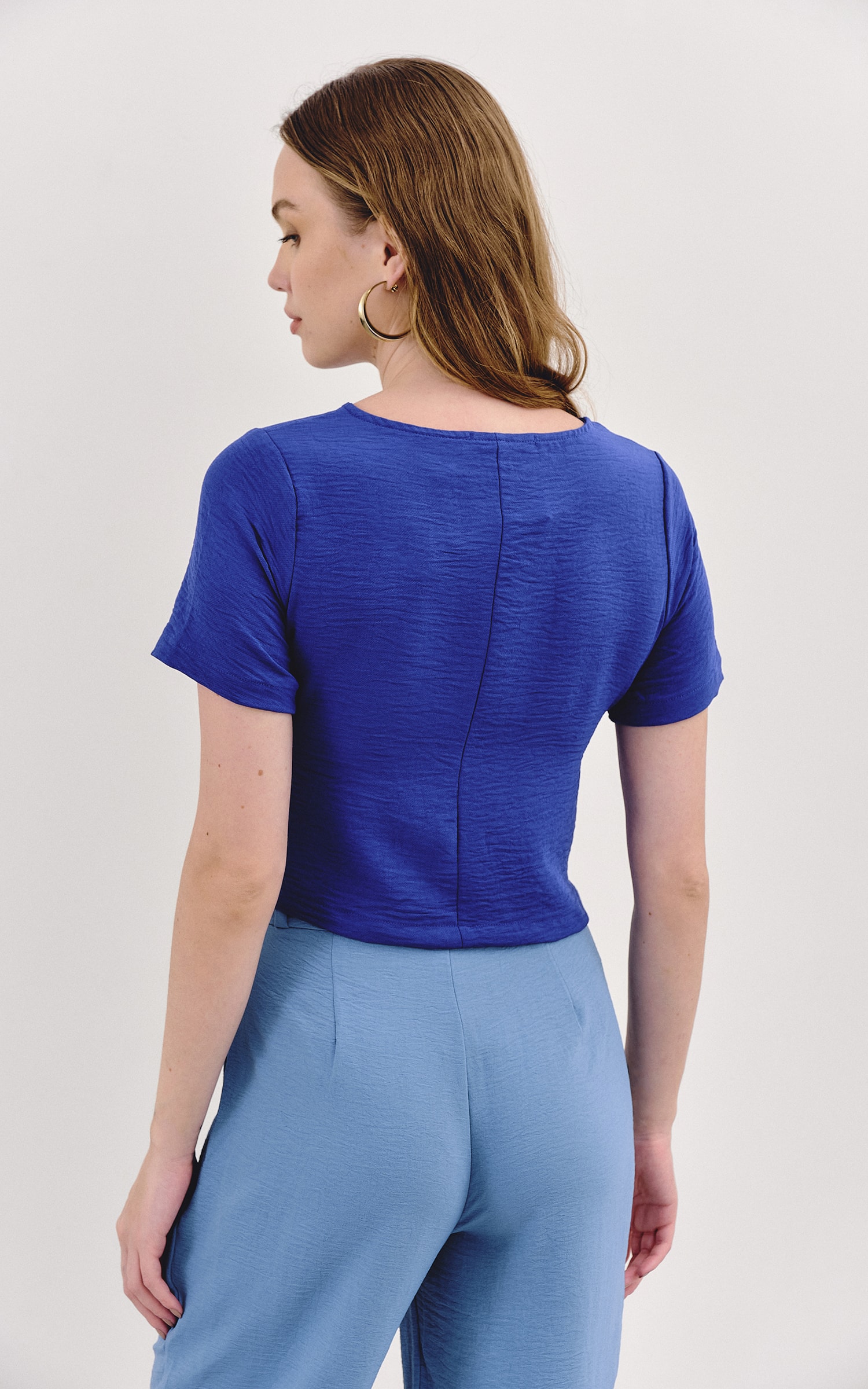 Blusa Sertão Azul Royal