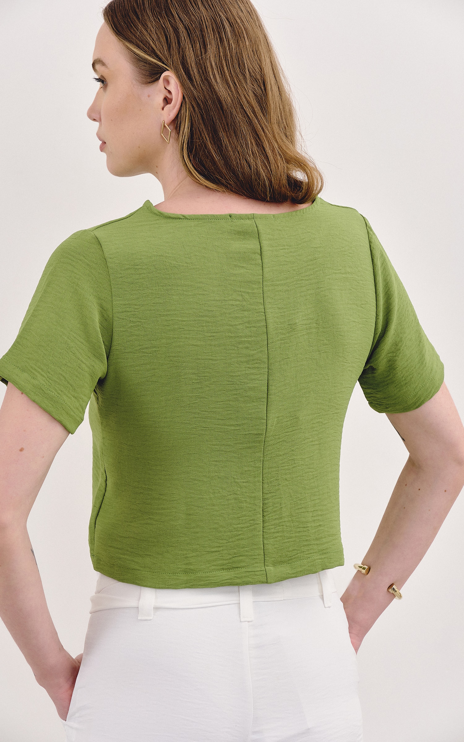 Blusa Sertão Verde Musgo